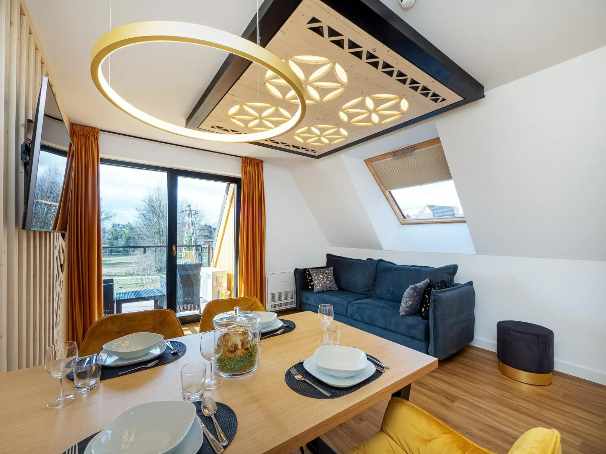 Living room in Aparthotel Góralski Spa 2