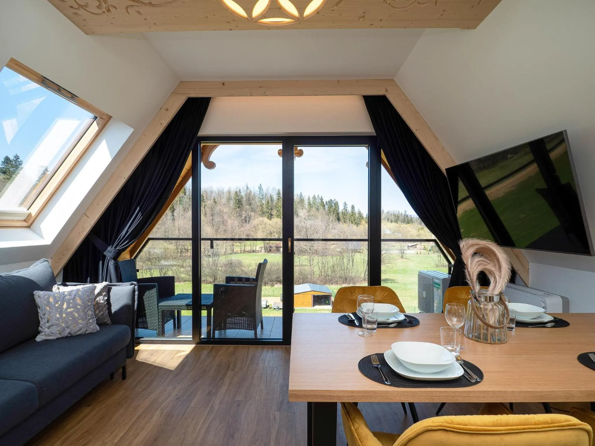 Living room in Aparthotel Góralski Spa 2