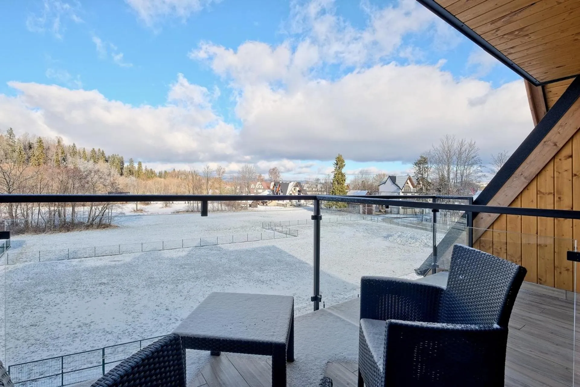 Balcony/Terrace in Aparthotel Góralski Spa 2