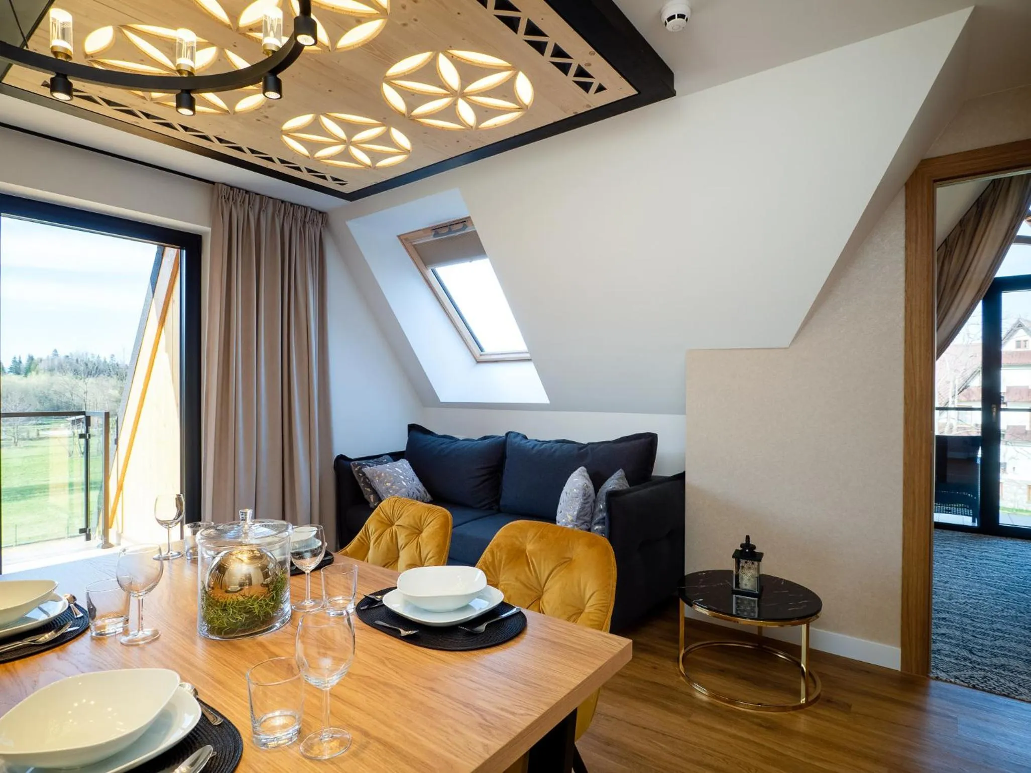 Living room in Aparthotel Góralski Spa 2