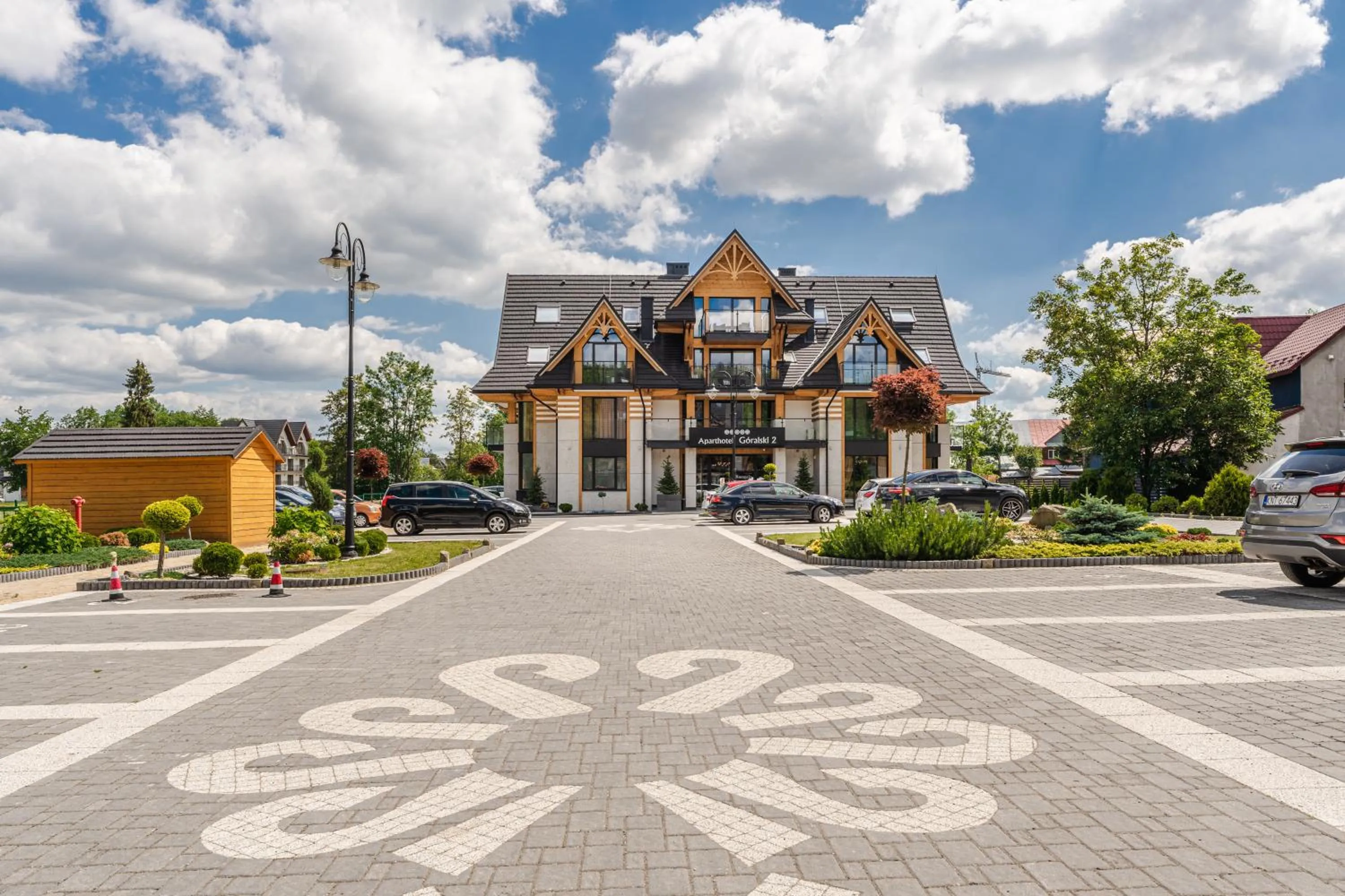 Property building in Aparthotel Góralski Spa 2