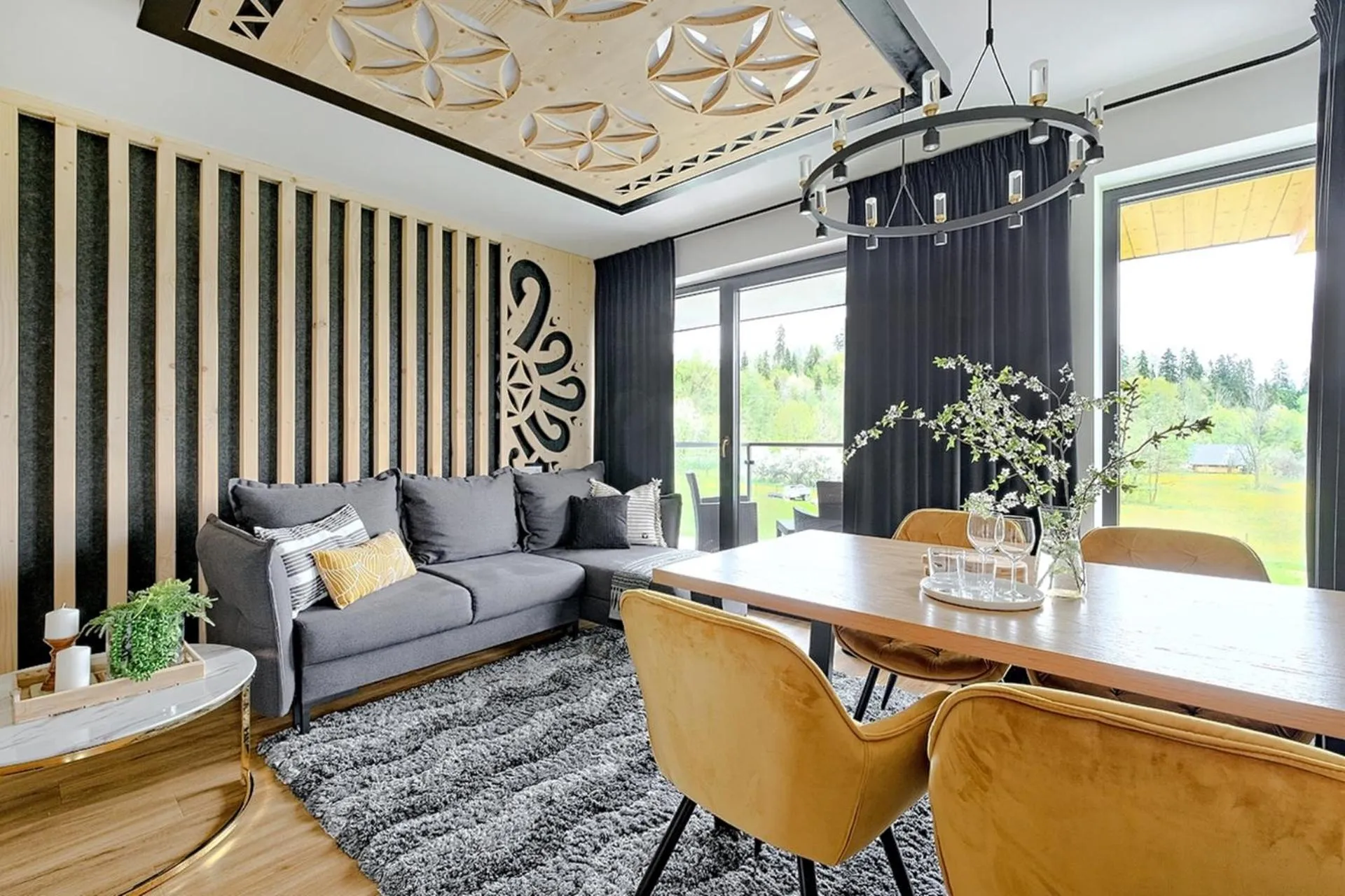 Living room in Aparthotel Góralski Spa 2