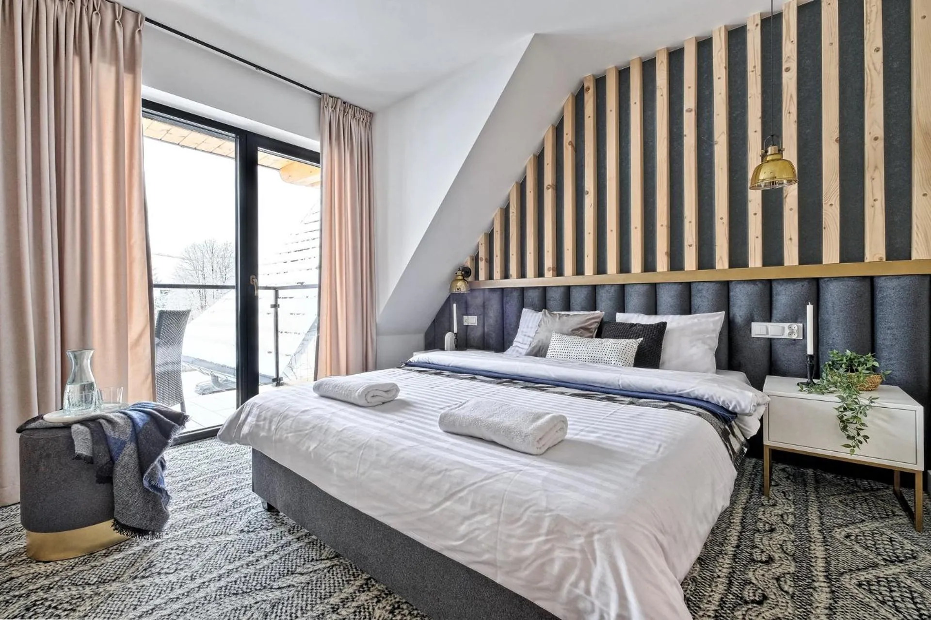 Bed in Aparthotel Góralski Spa 2