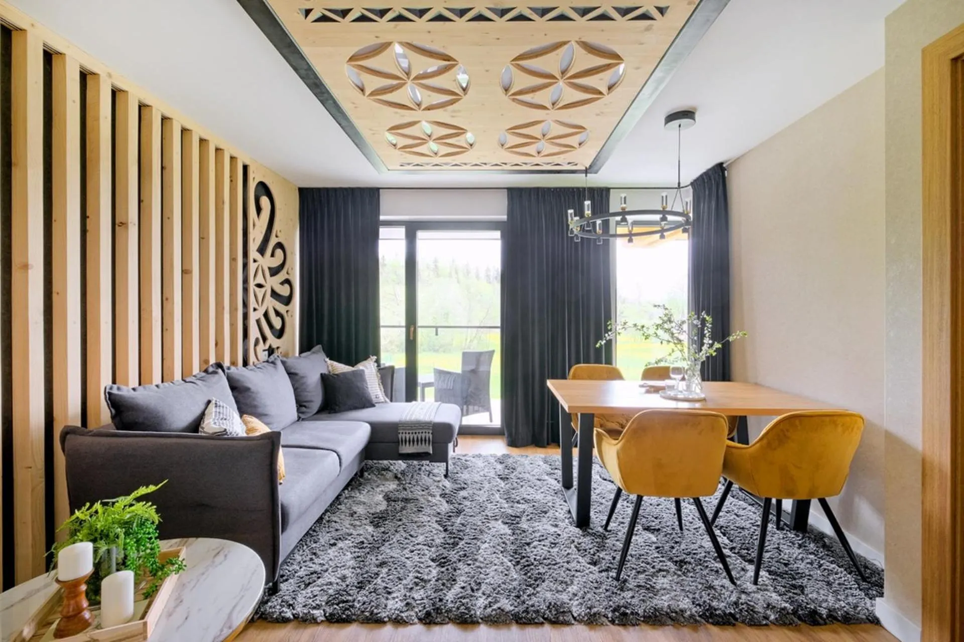 Living room in Aparthotel Góralski Spa 2