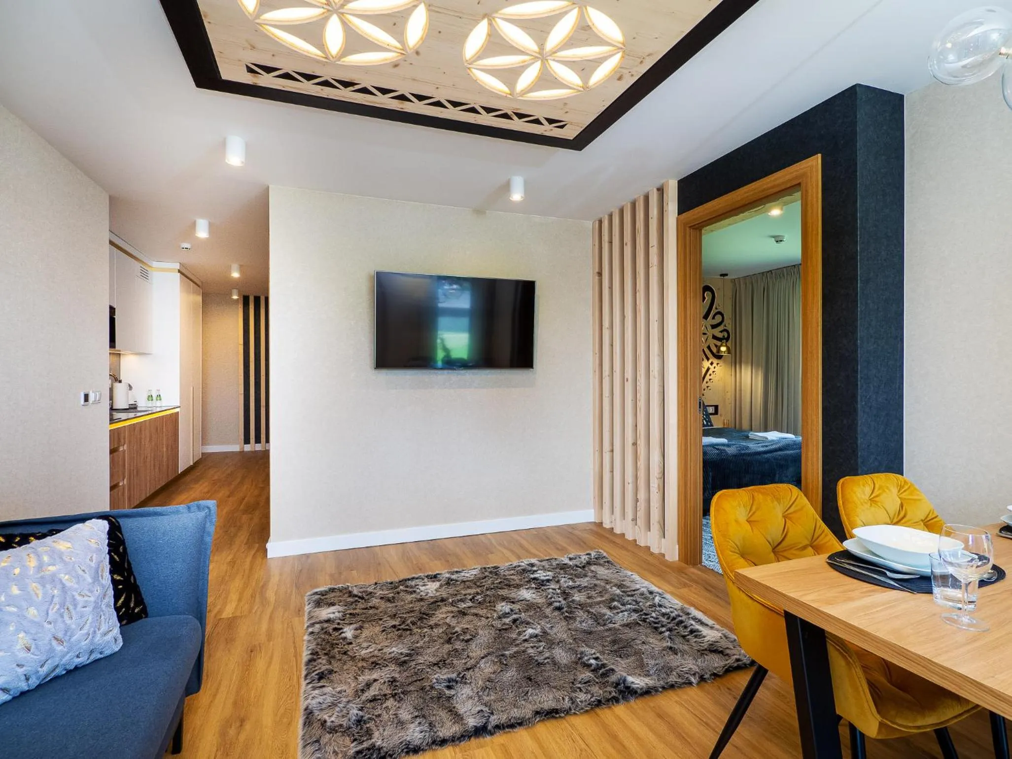 Living room in Aparthotel Góralski Spa 2