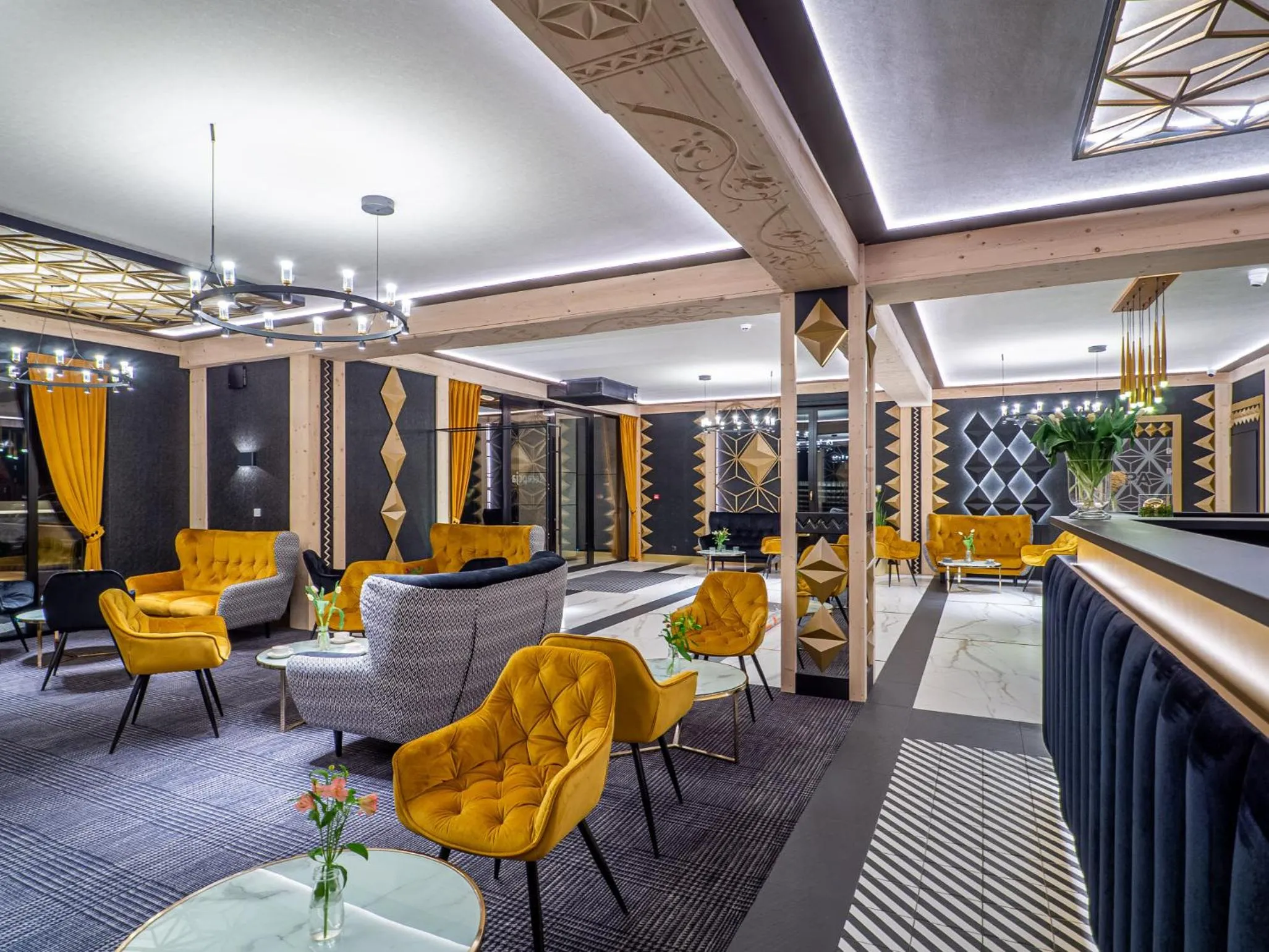 Lobby or reception in Aparthotel Góralski Spa 2