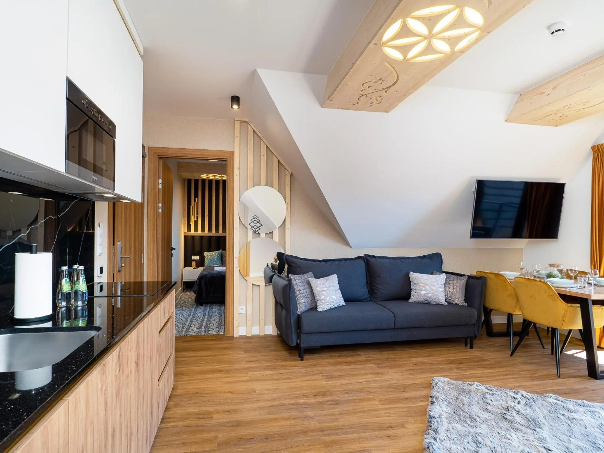 Living room in Aparthotel Góralski Spa 2