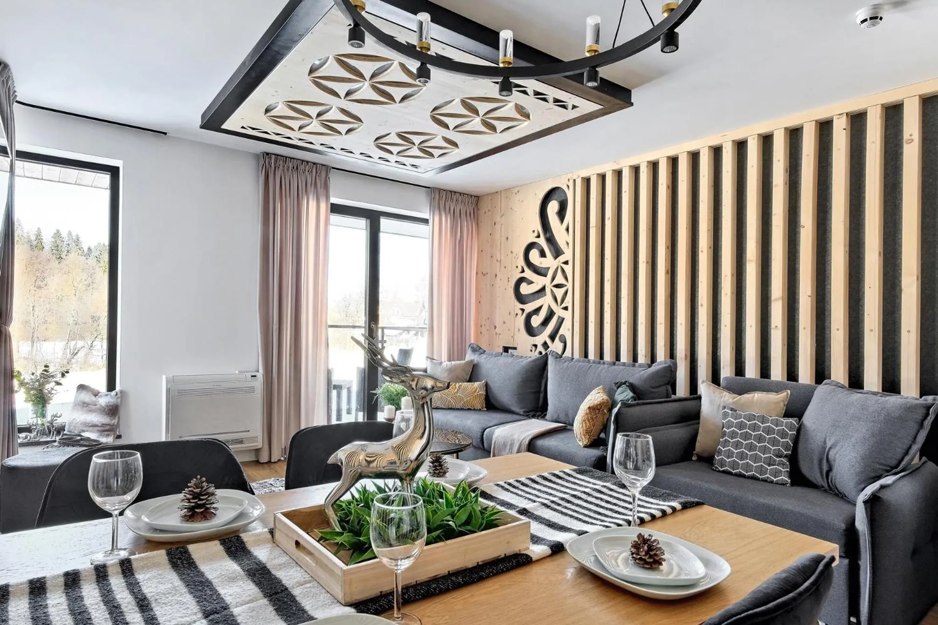 Living room in Aparthotel Góralski Spa 2