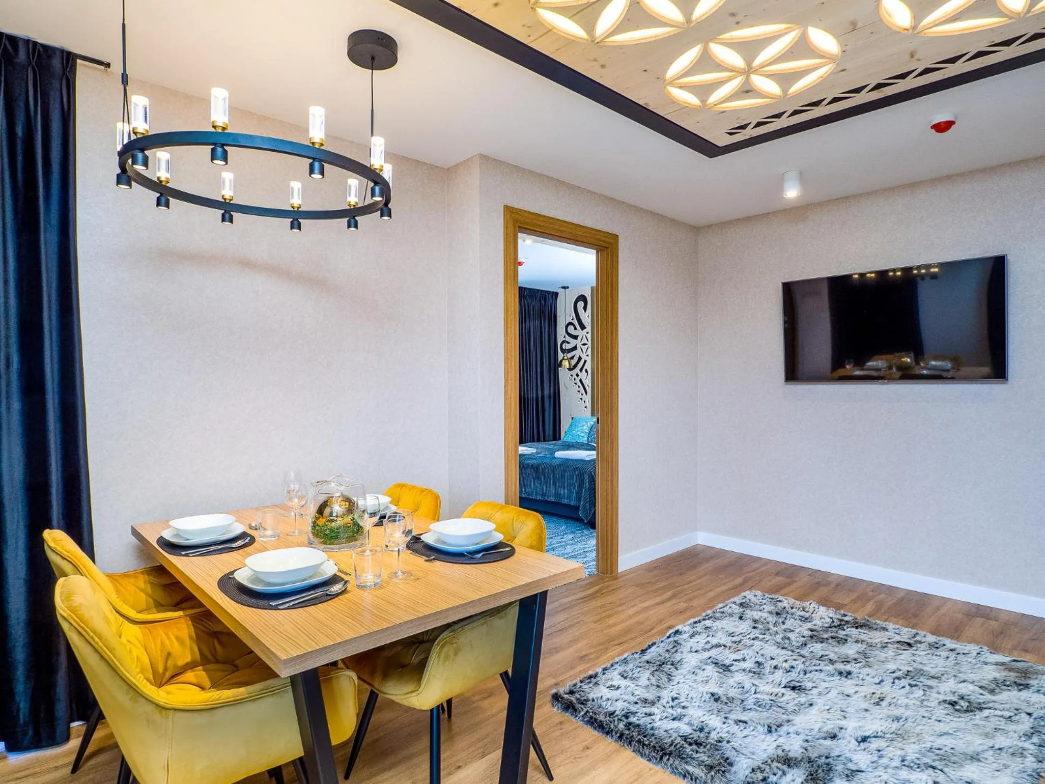 Living room in Aparthotel Góralski Spa 2