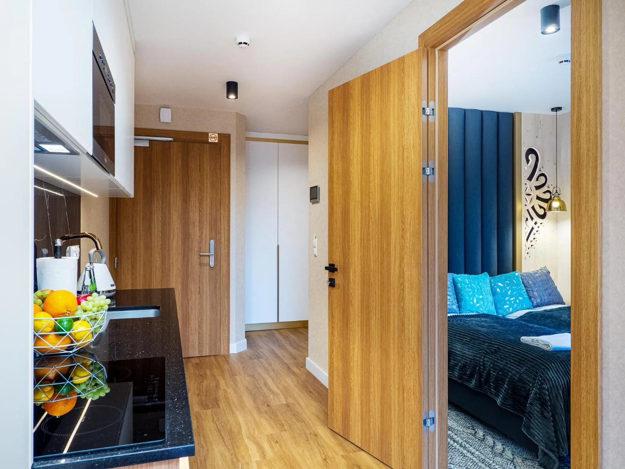 Living room, Bed in Aparthotel Góralski Spa 2