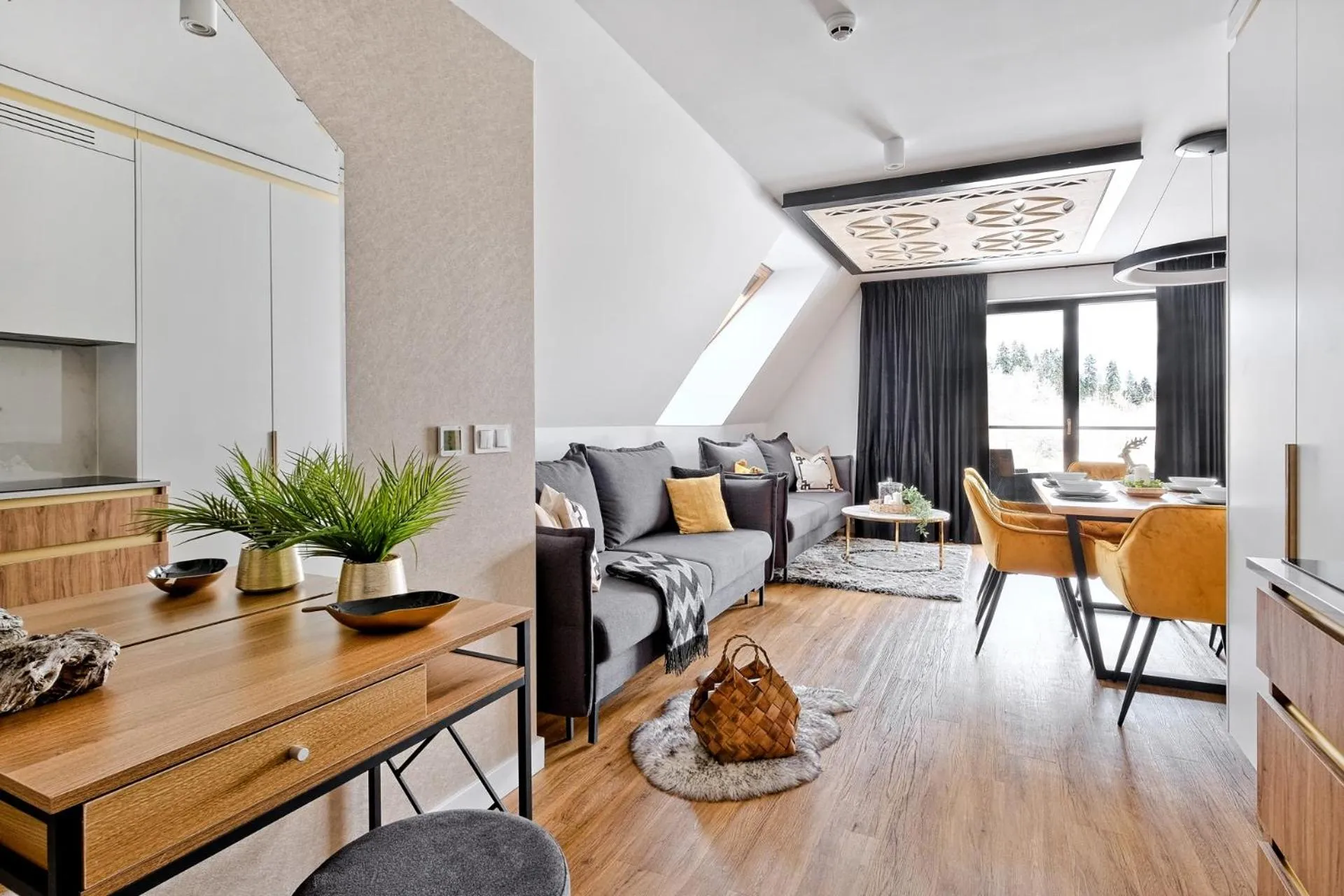 Living room in Aparthotel Góralski Spa 2