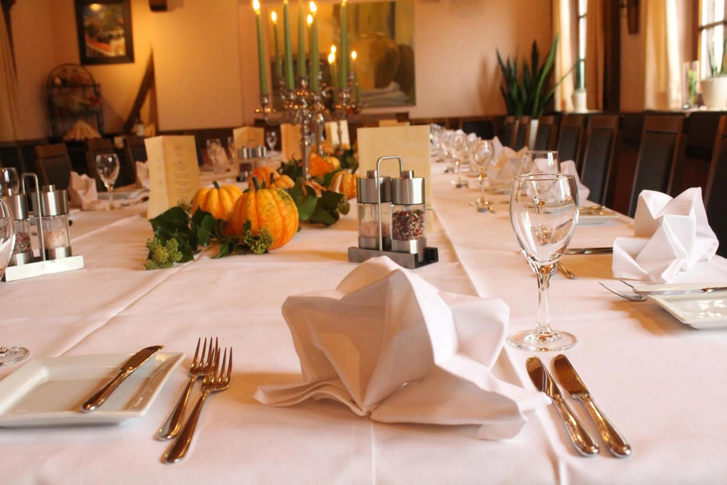 Food and drinks in Hotel Berkheimer Hof