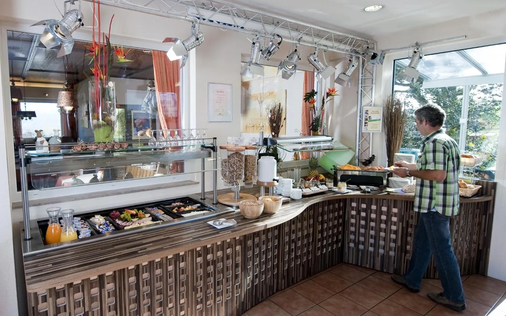 Buffet breakfast in Hotel Berkheimer Hof