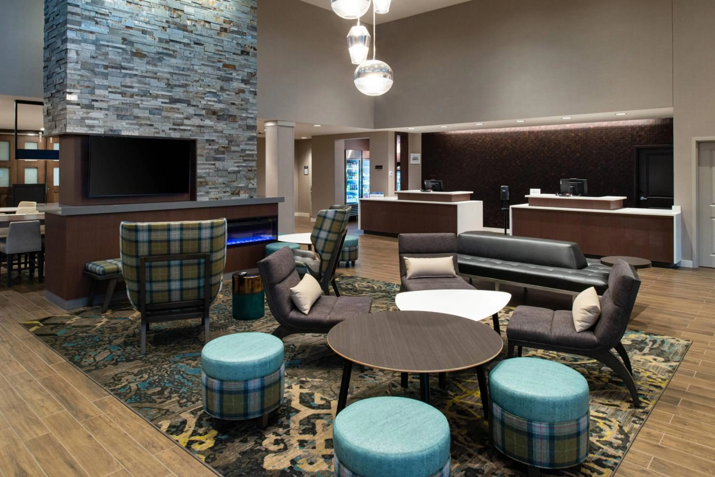 Lobby or reception in Residence Inn by Marriott St Louis Chesterfield