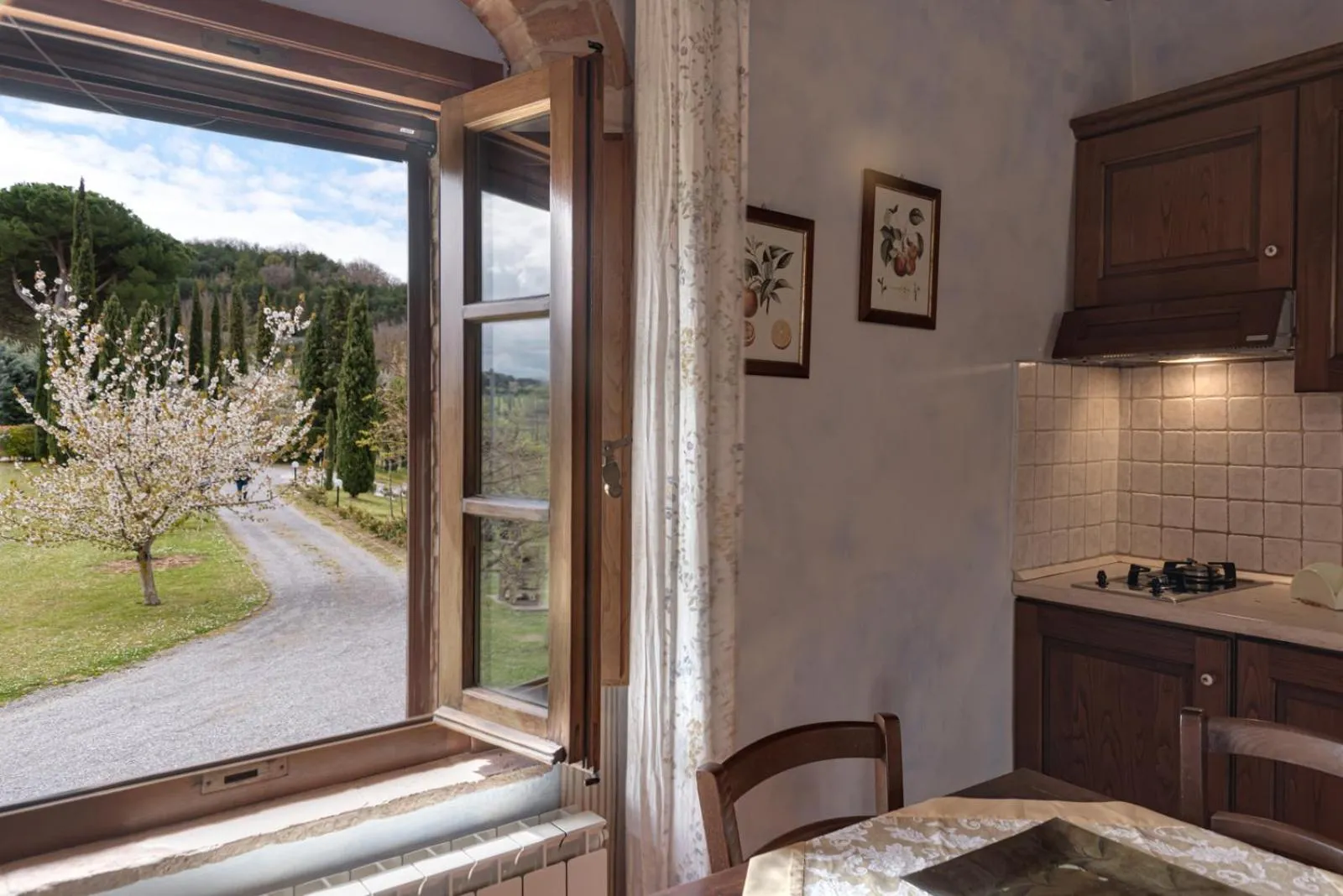 Natural landscape in Agriturismo Nobile