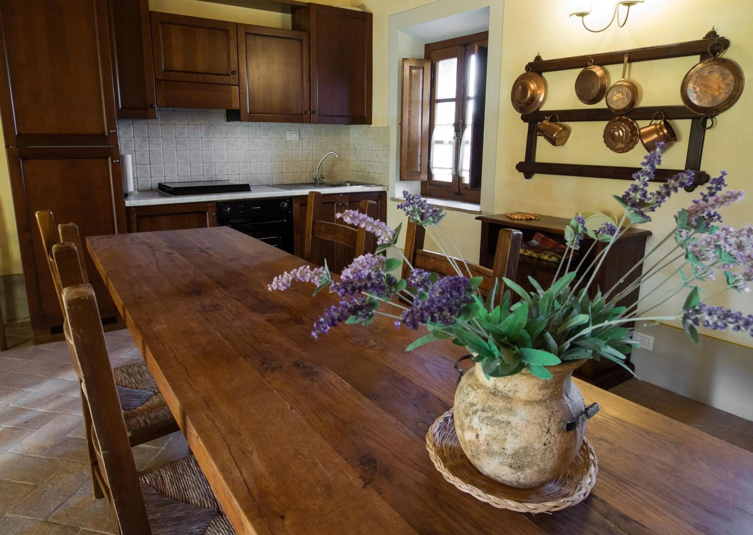 Kitchen or kitchenette in Agriturismo Nobile