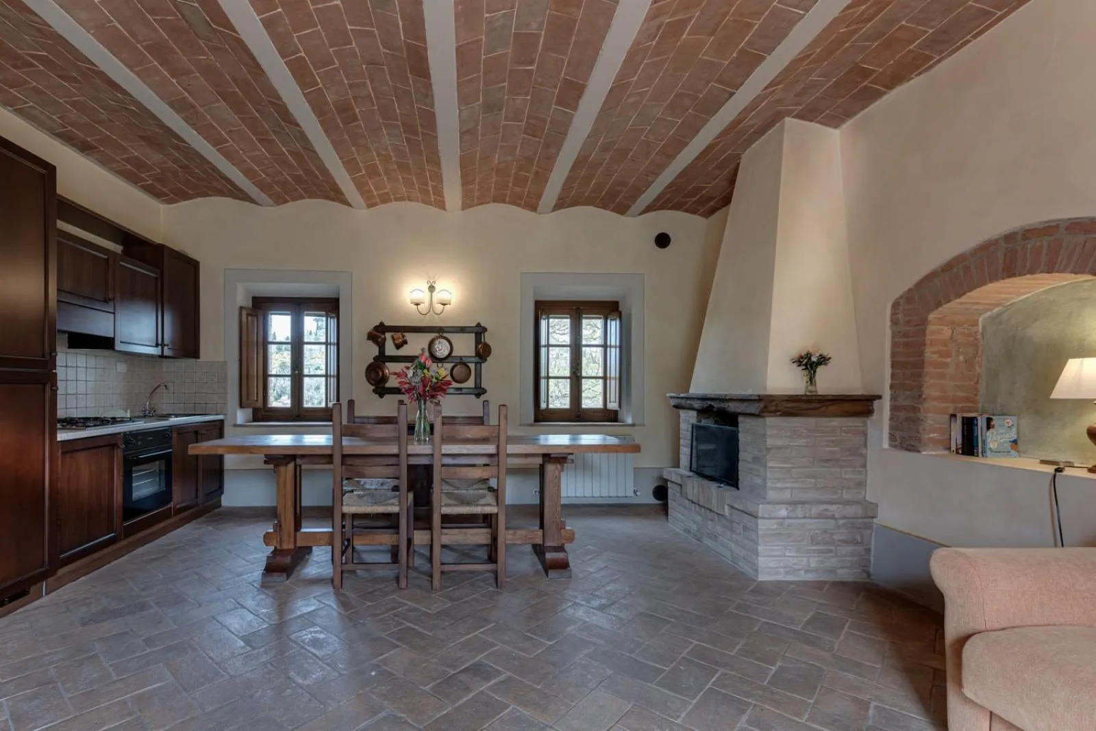 Kitchen or kitchenette in Agriturismo Nobile