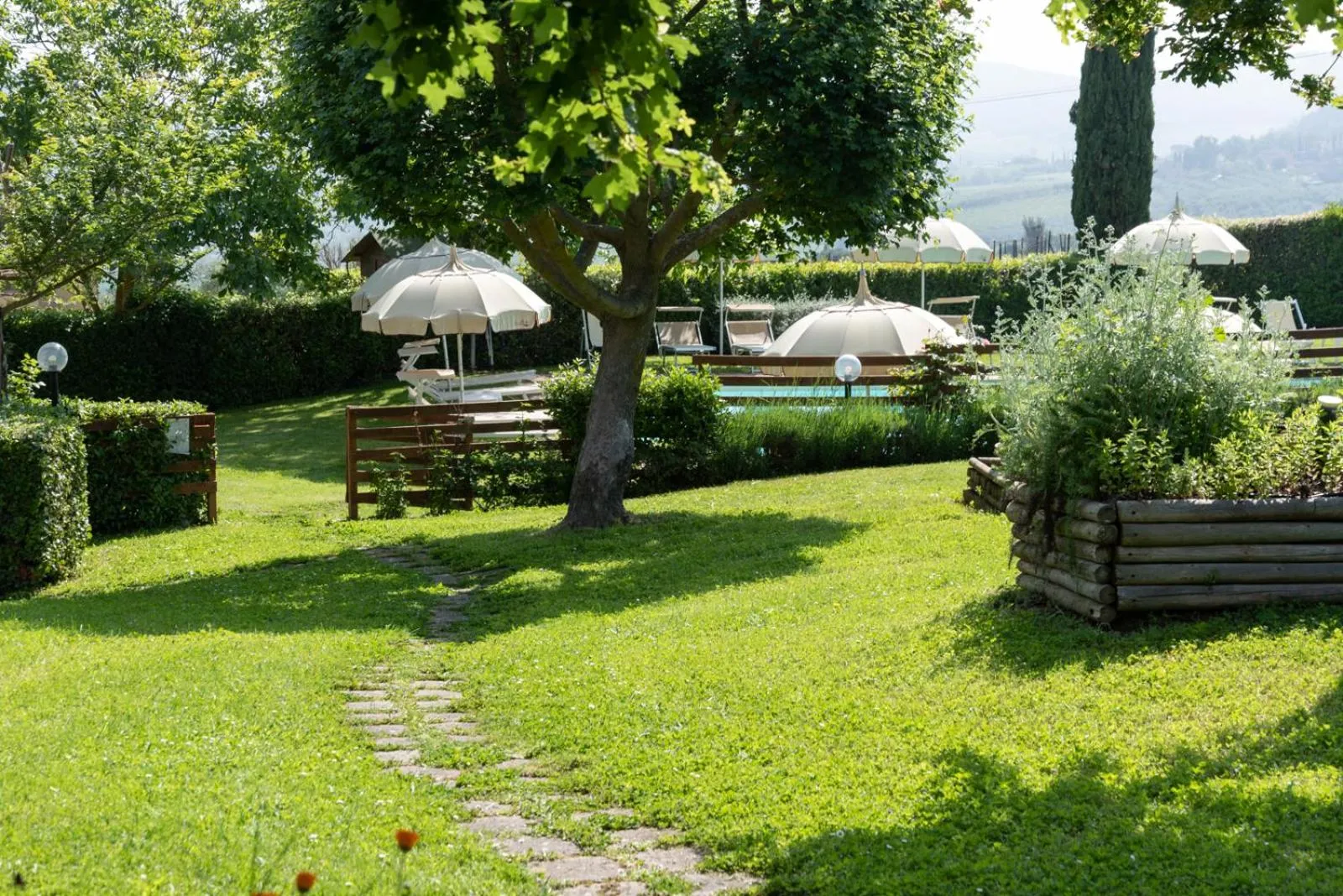 Garden in Agriturismo Nobile