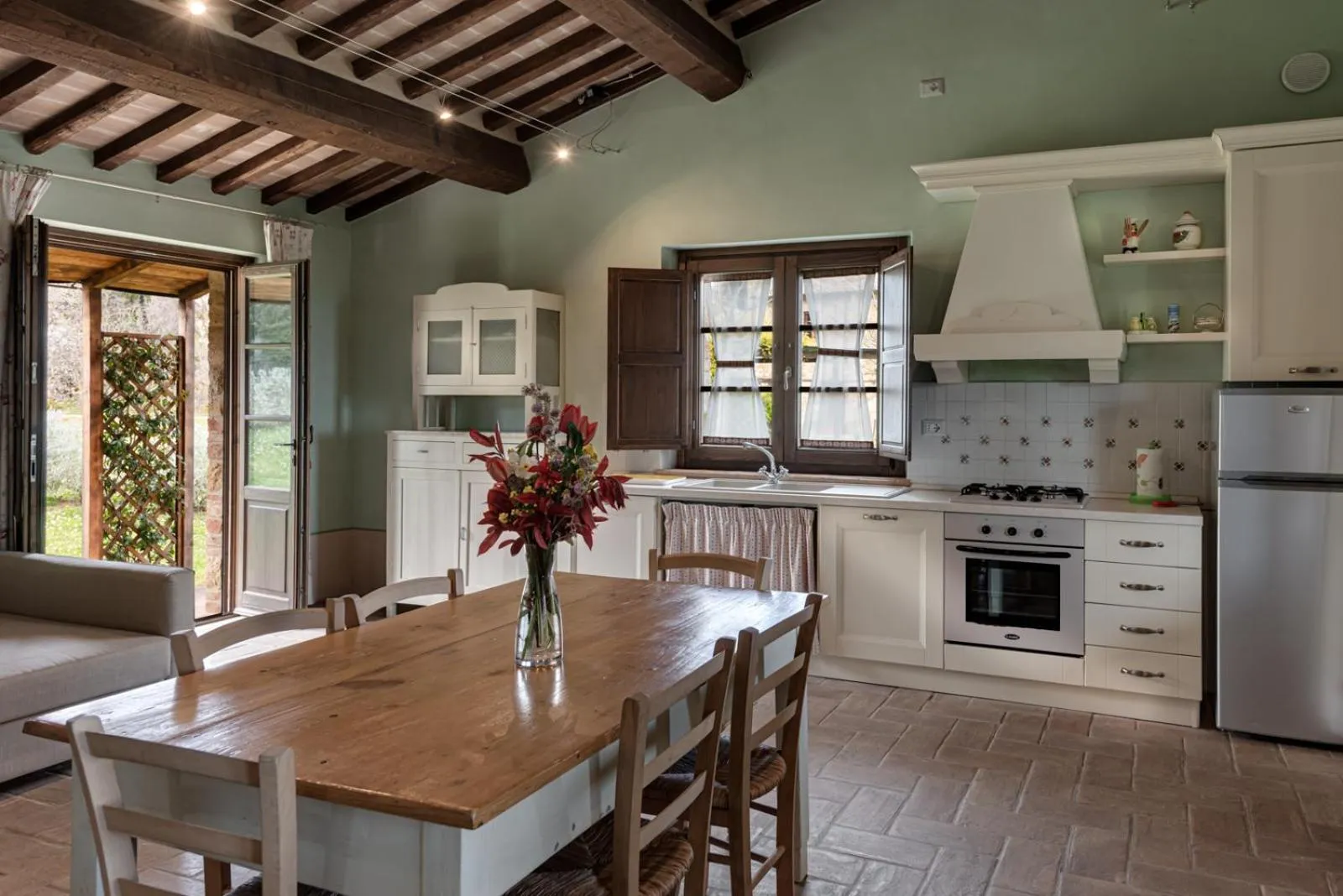 Kitchen or kitchenette in Agriturismo Nobile