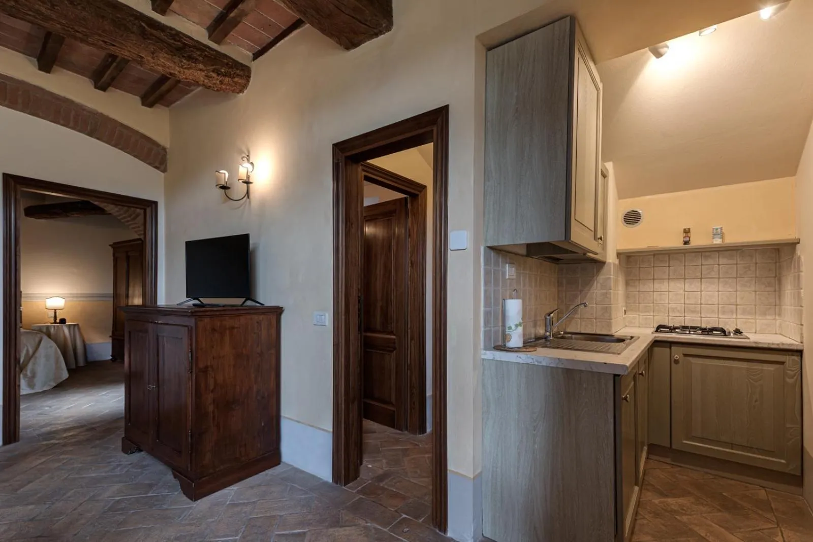 Kitchen or kitchenette in Agriturismo Nobile