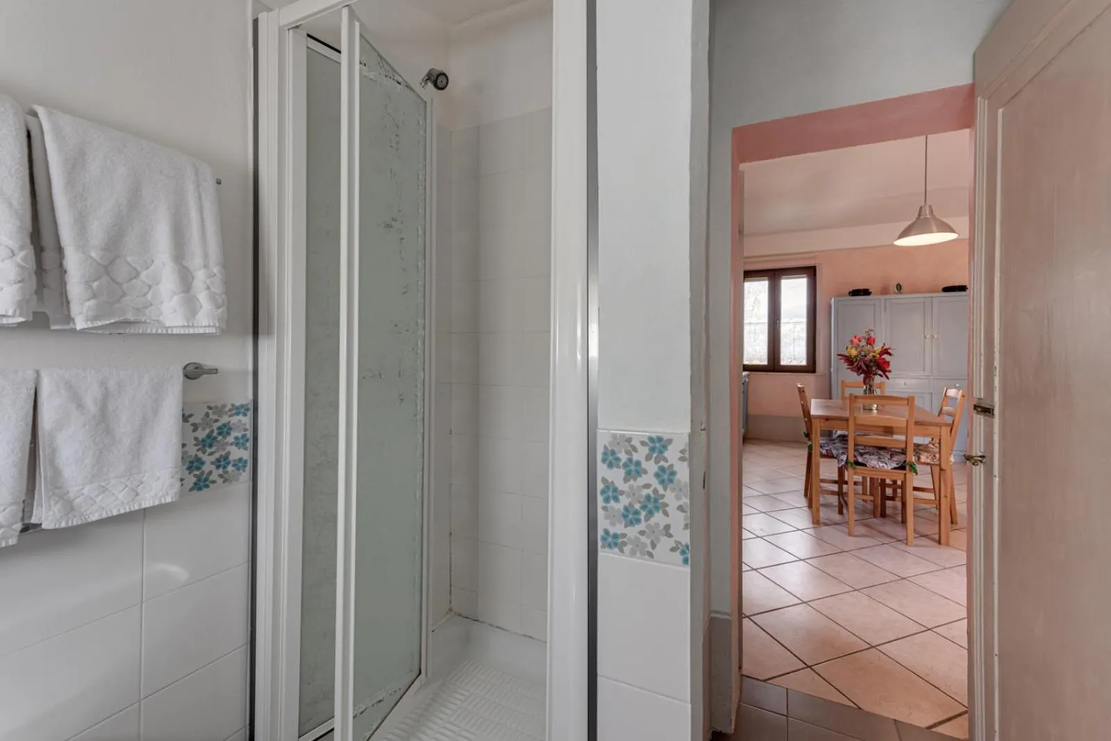 Shower in Agriturismo Nobile