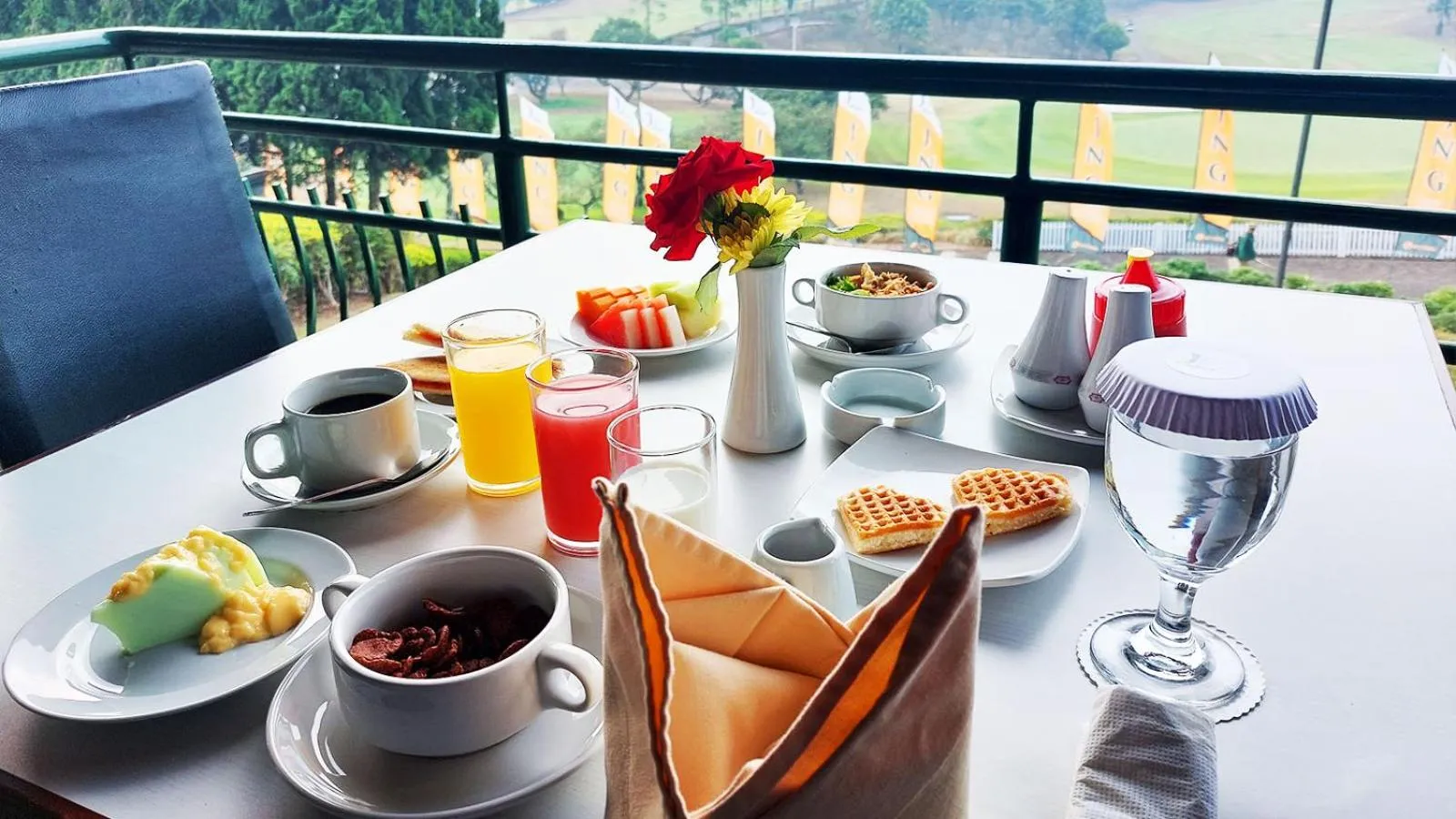 Breakfast in Jatinangor National Golf & Resort