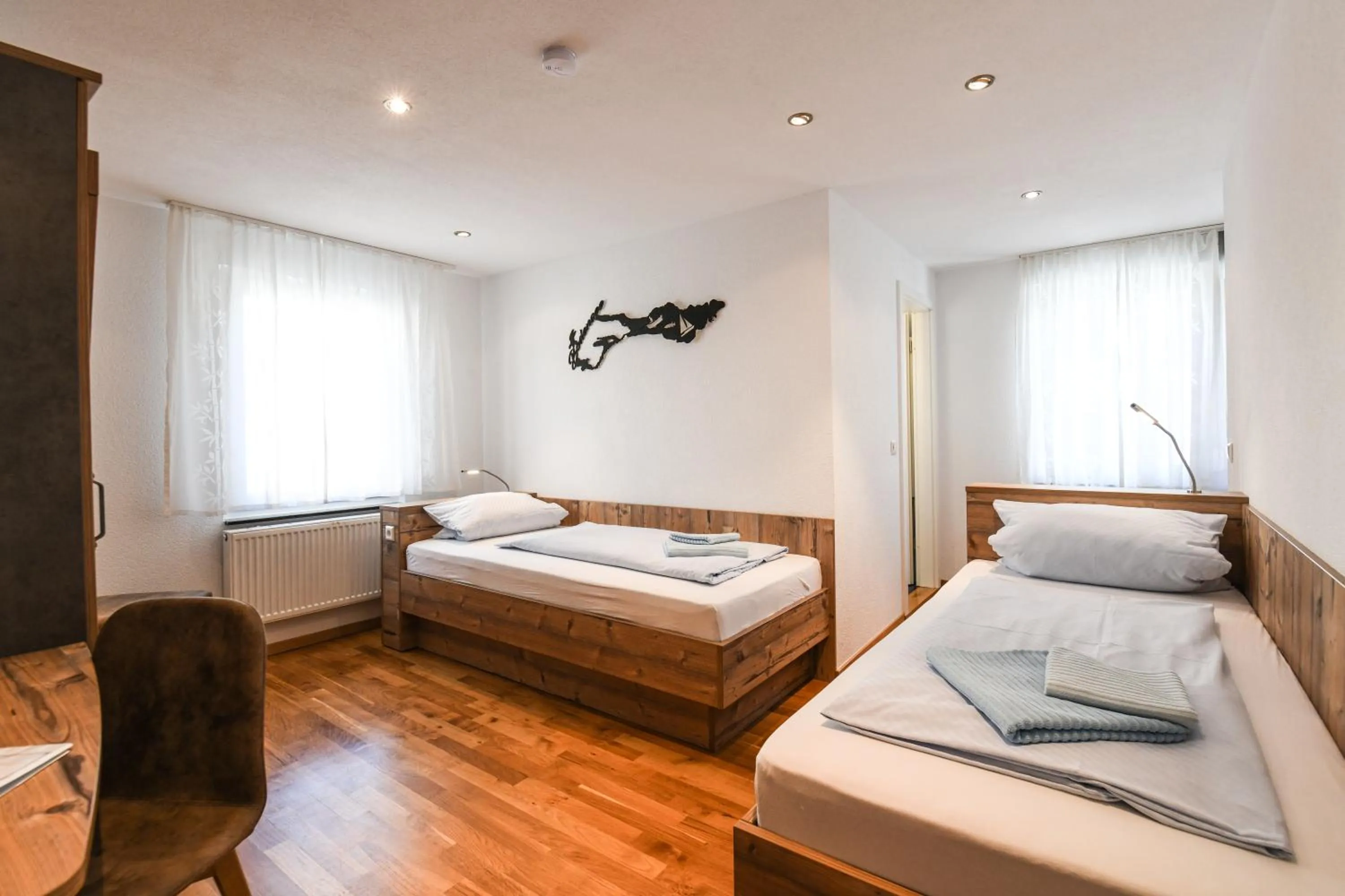 Bed in Gasthof Rebstock