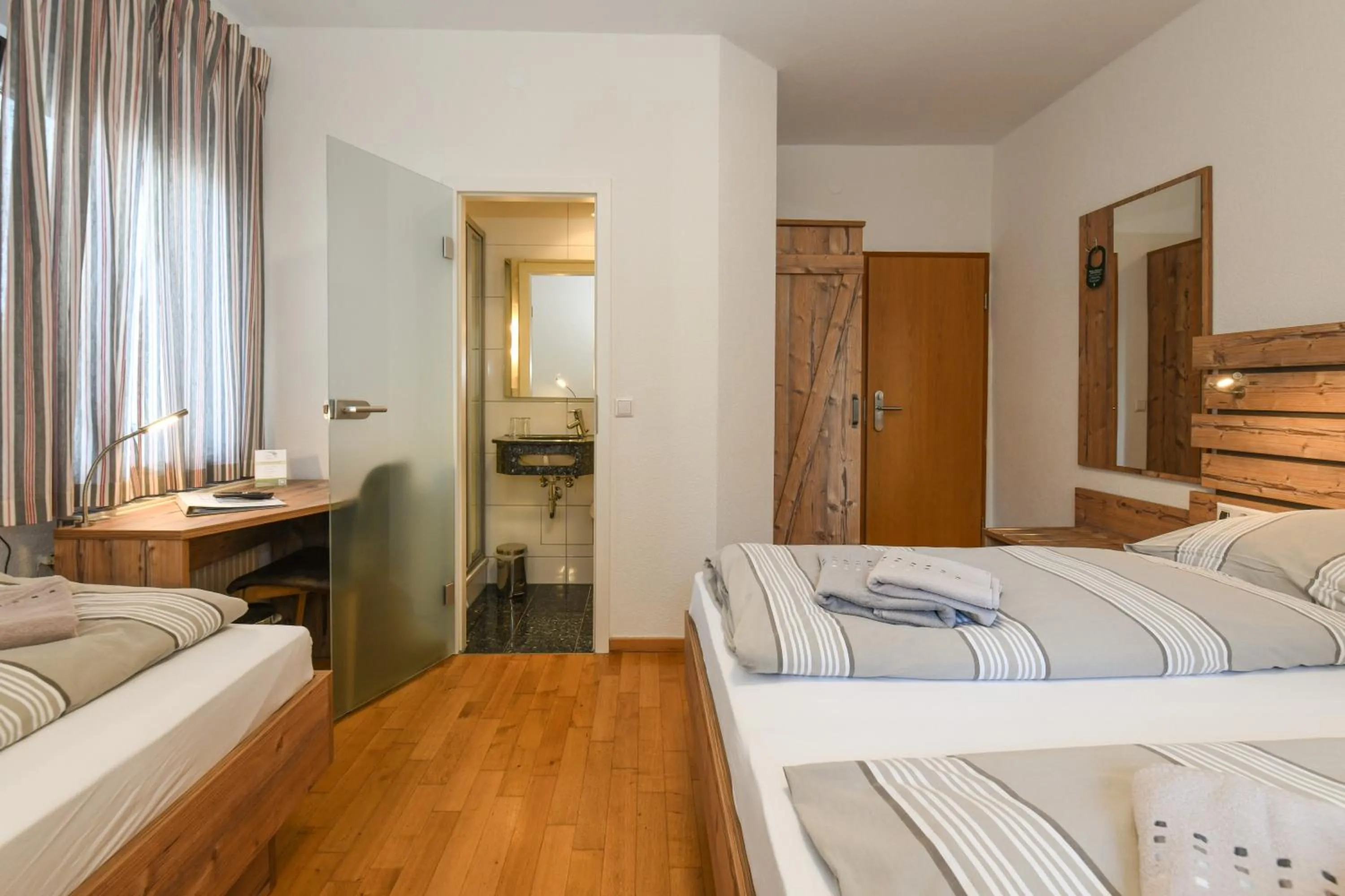 Bed in Gasthof Rebstock