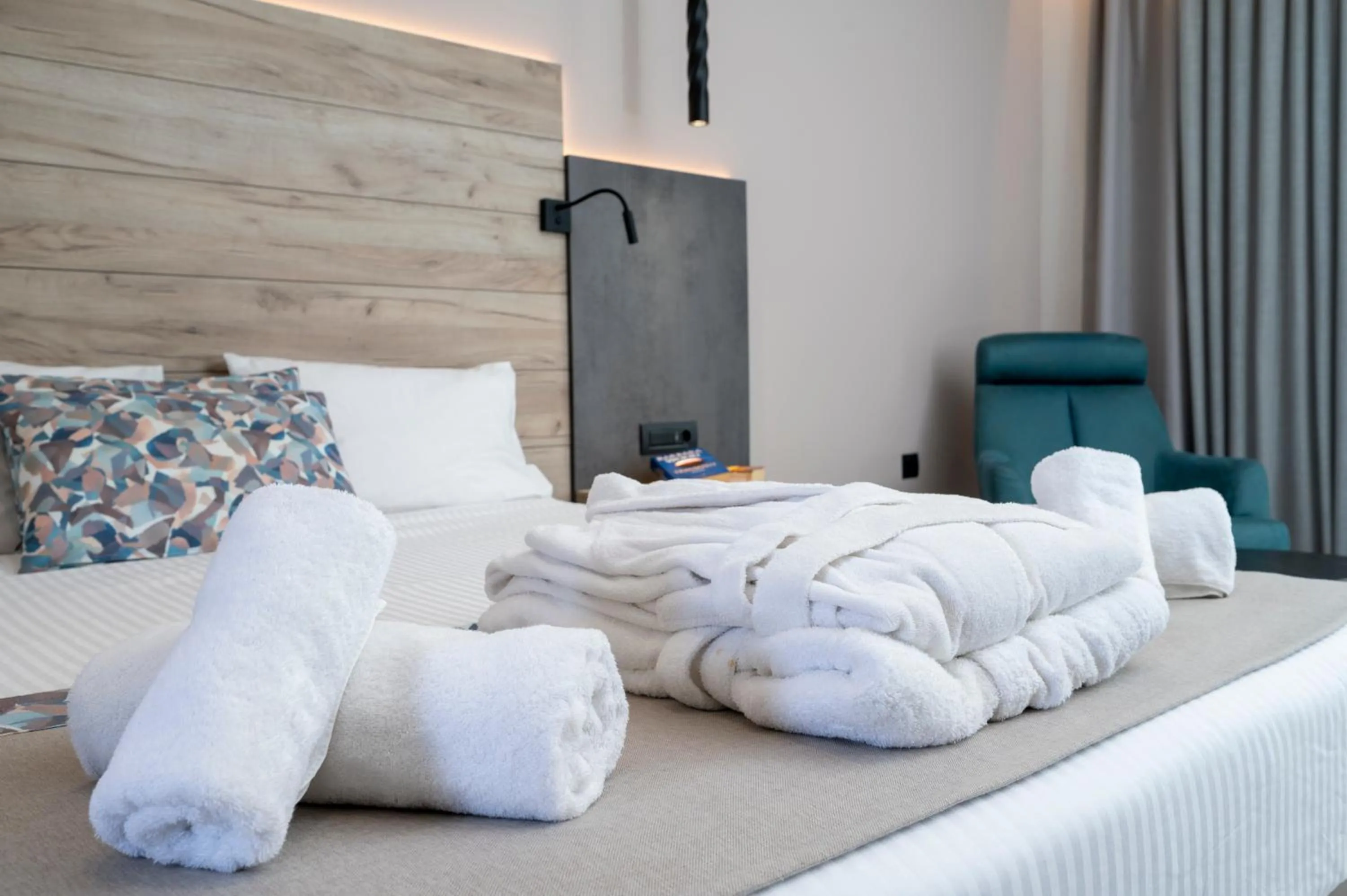 Bed in Palladium hotel