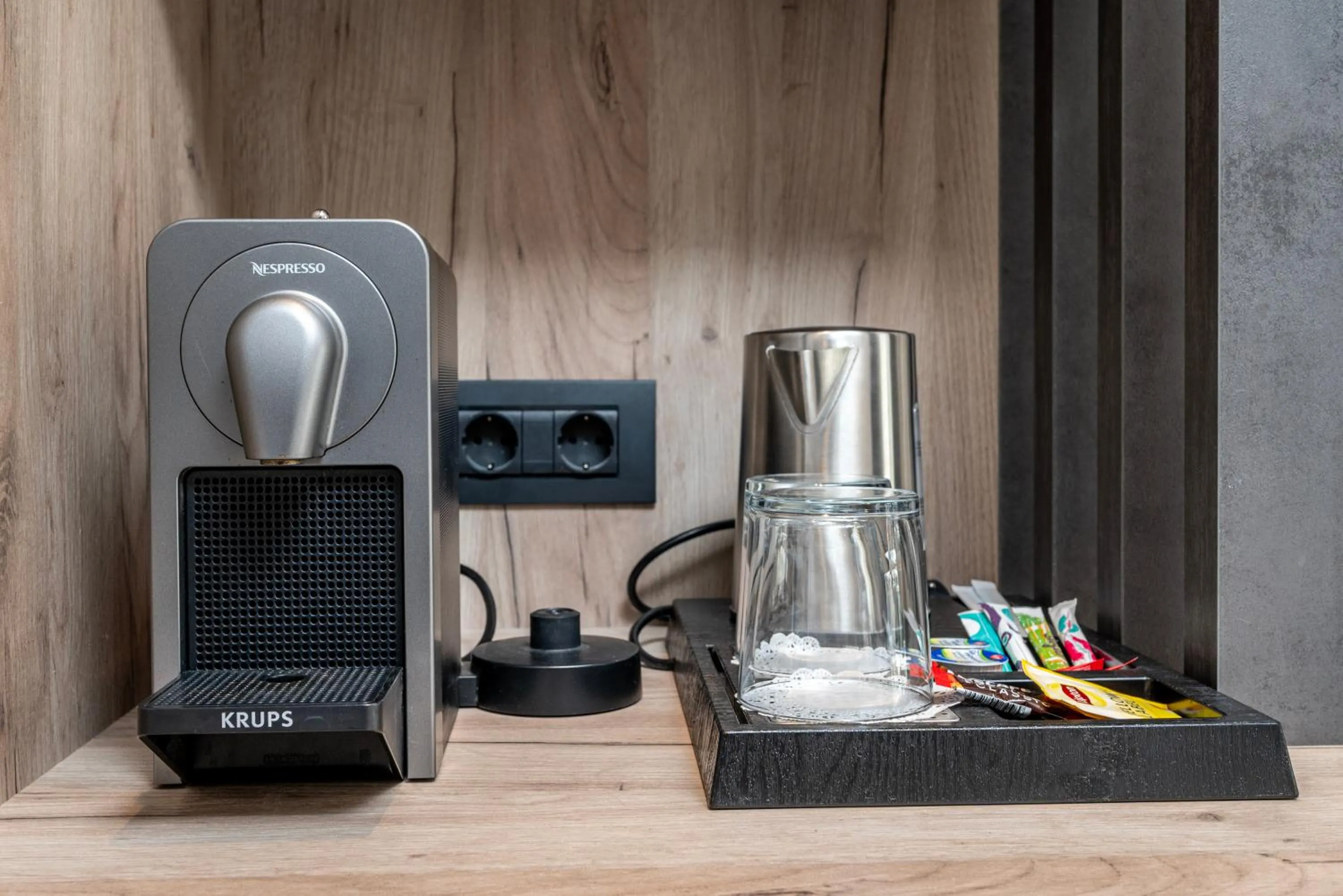 Coffee/tea facilities in Palladium hotel