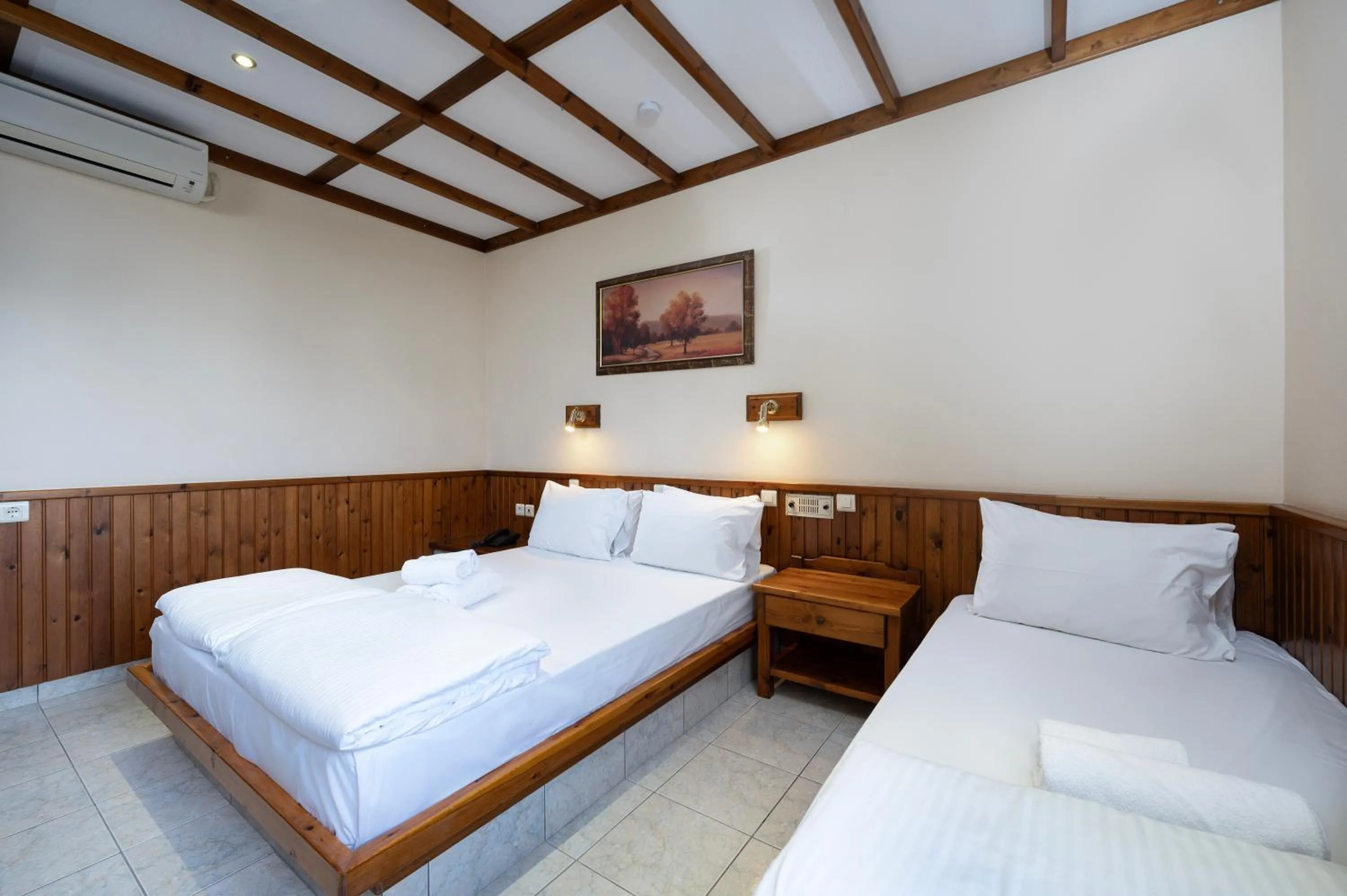 Bed in Palladium hotel