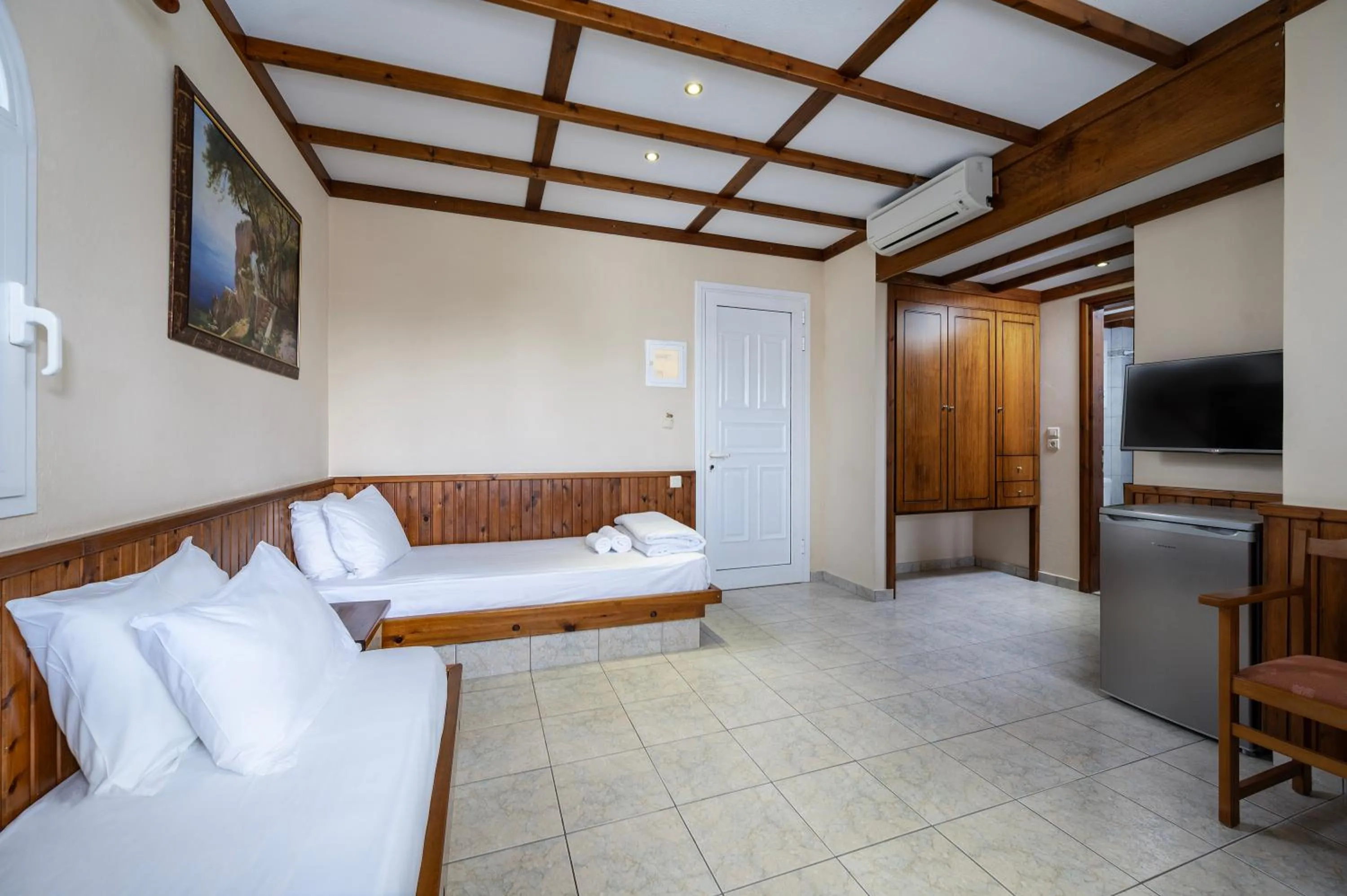 Living room, Bed in Palladium hotel