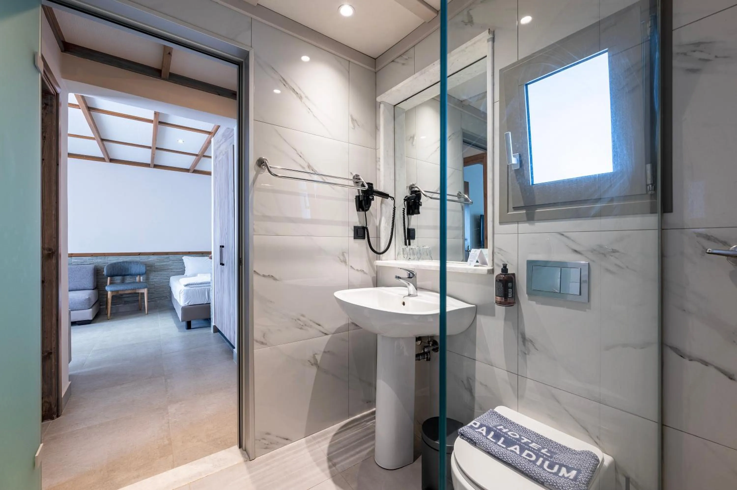 Bathroom in Palladium hotel