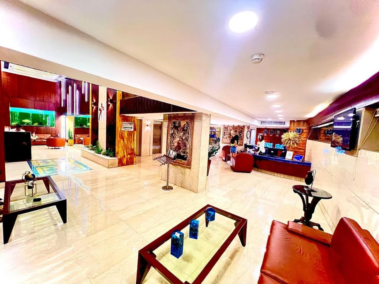 Lobby or reception in King Suites Hotel