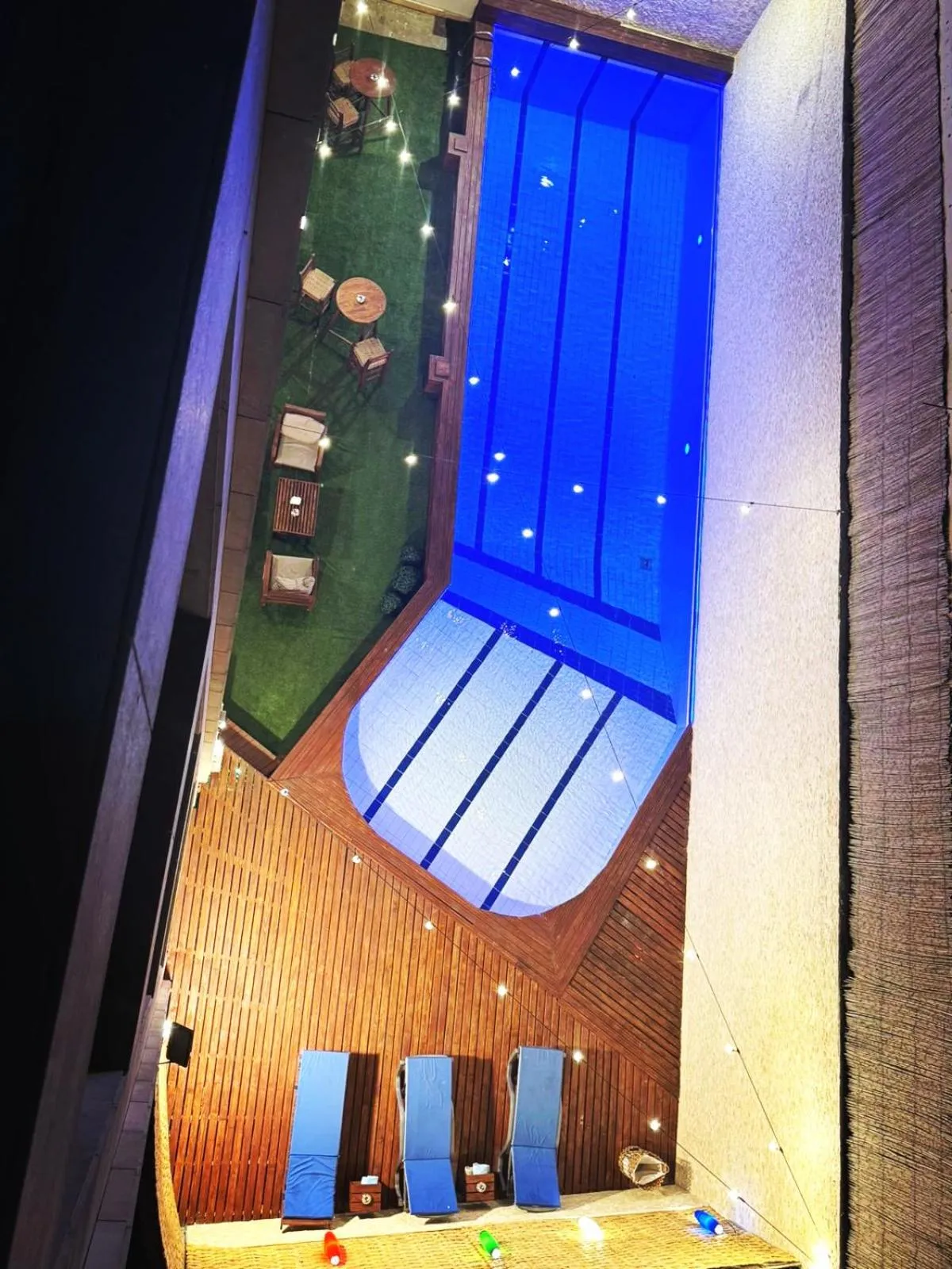 Pool view in King Suites Hotel