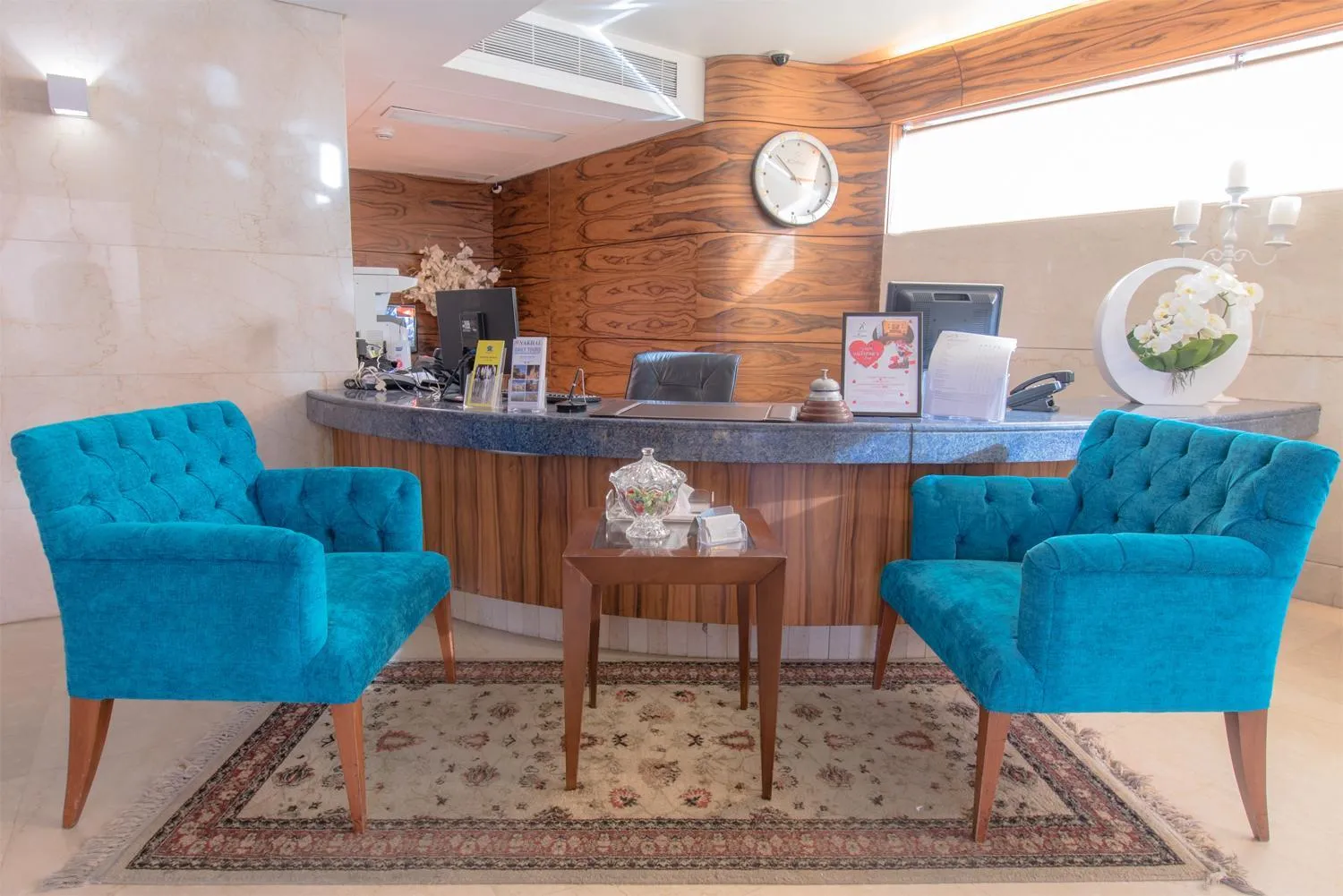 Lobby or reception in King Suites Hotel