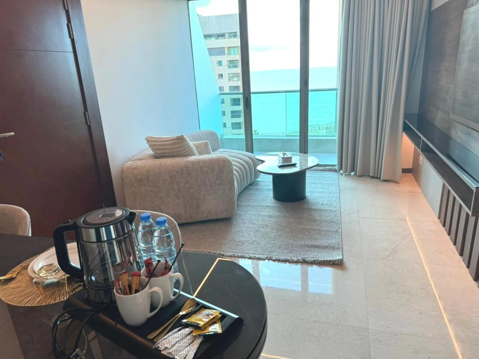 Sea view in King Suites Hotel