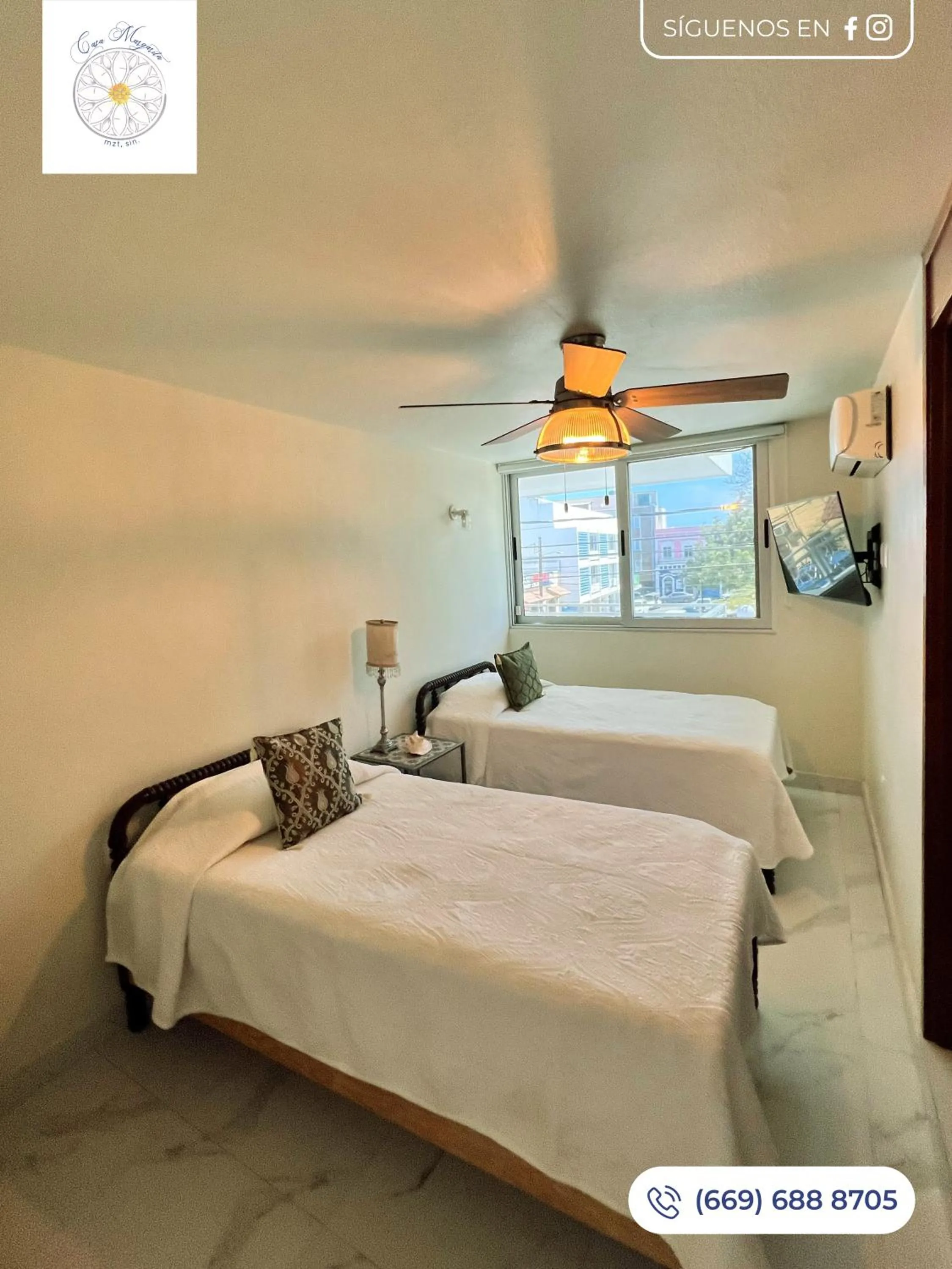 Bed in Hosteleria Casa Margarita