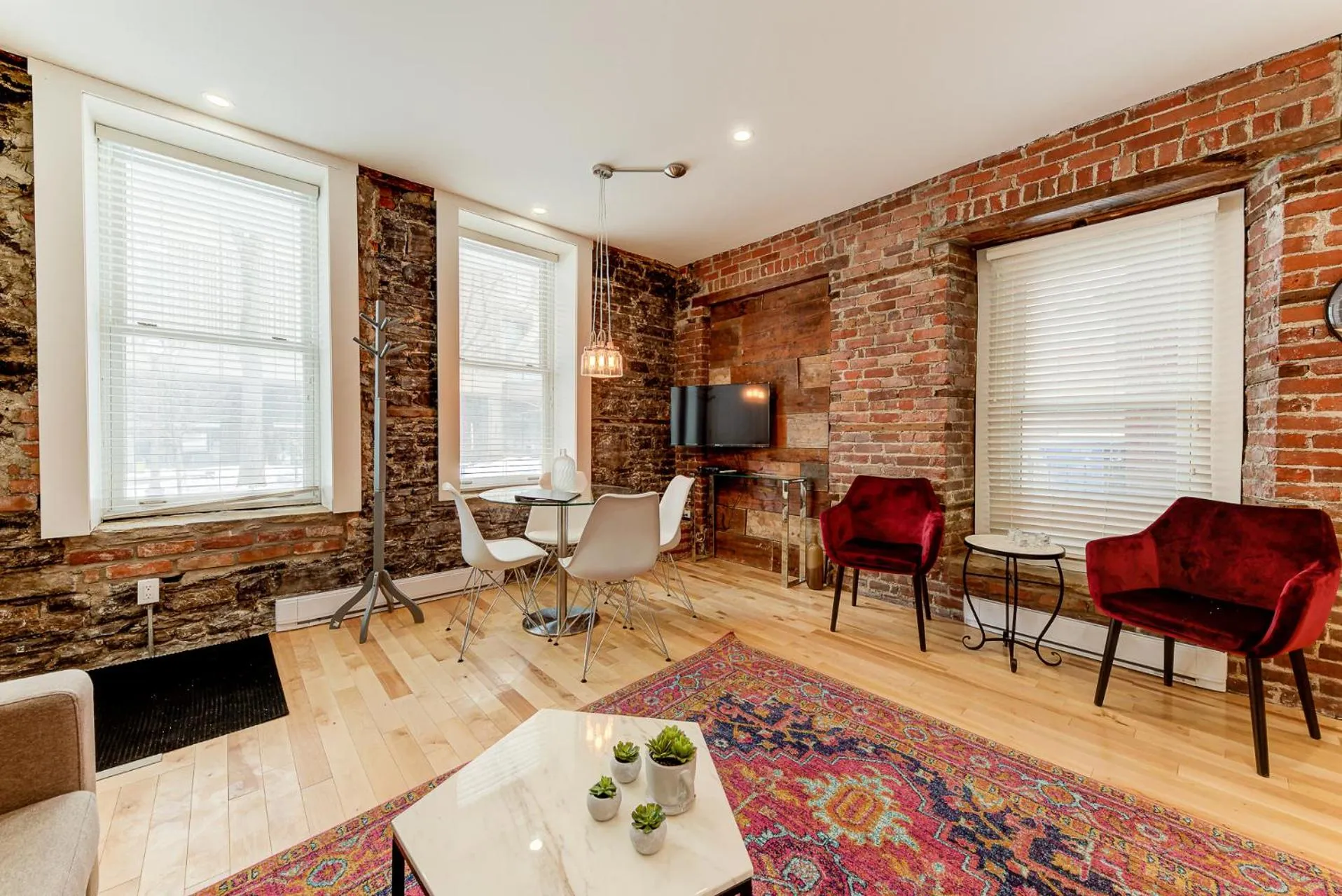 Seating area in Le 555 Grande allée