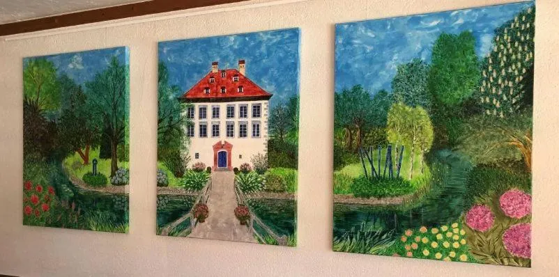 Decorative detail in Hotel Gasthof am Schloß