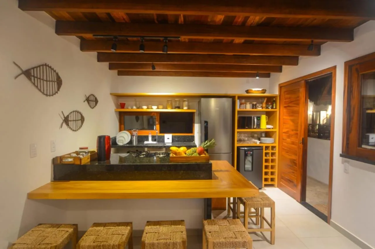 Kitchen or kitchenette in Reserva Barra Grande