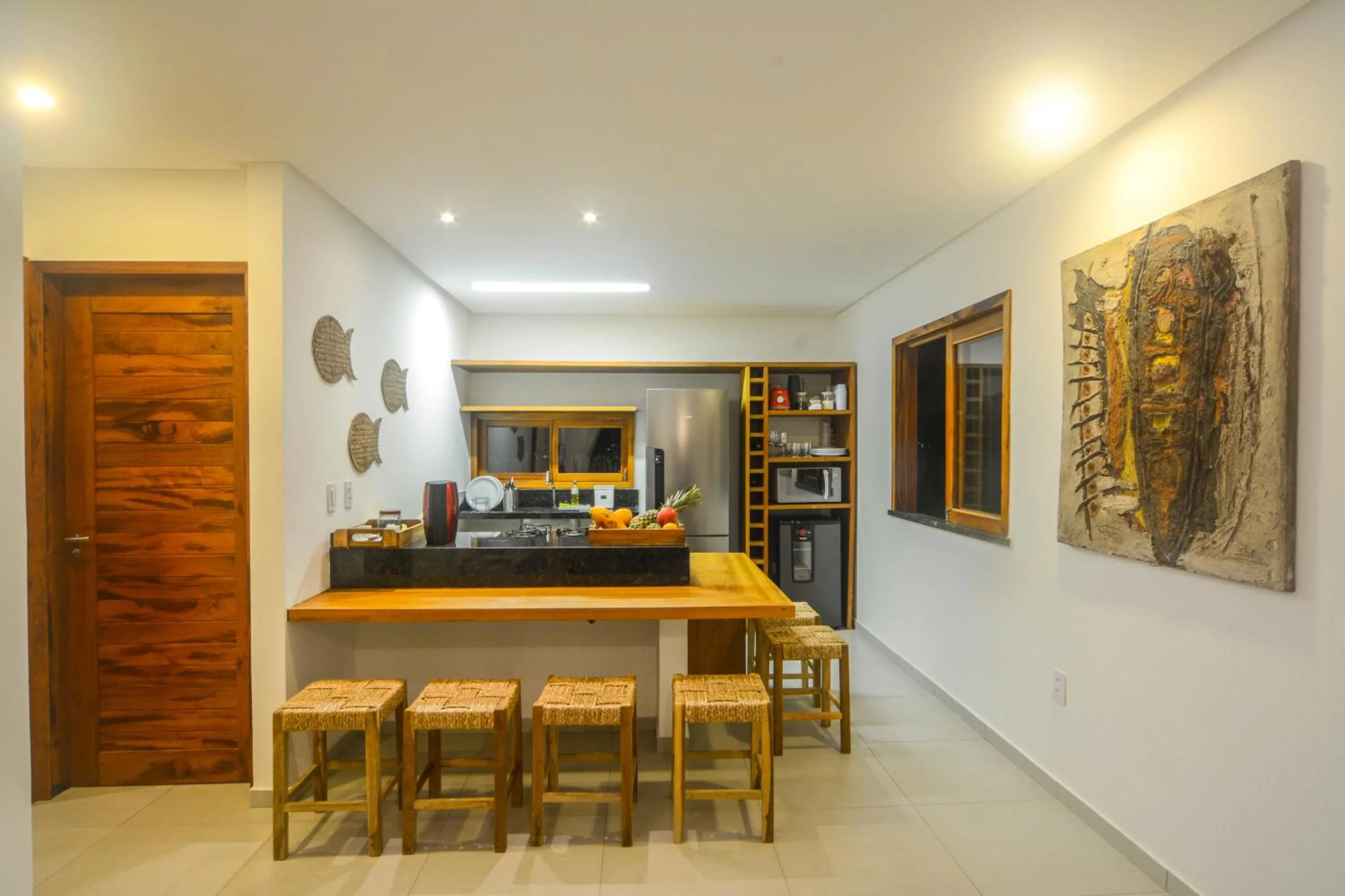 Kitchen or kitchenette in Reserva Barra Grande