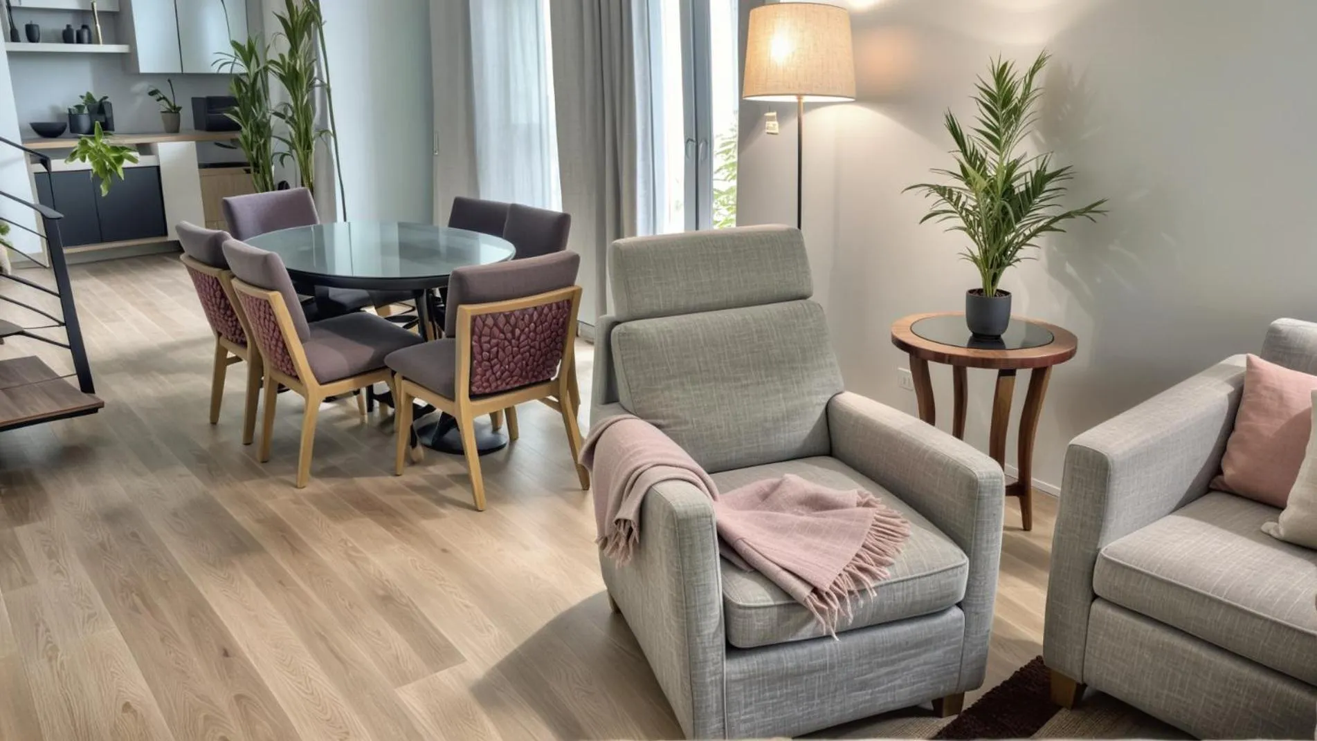 Living room in Hollywood Homes minutes to everything SPACIOUS AND FREE PARKING