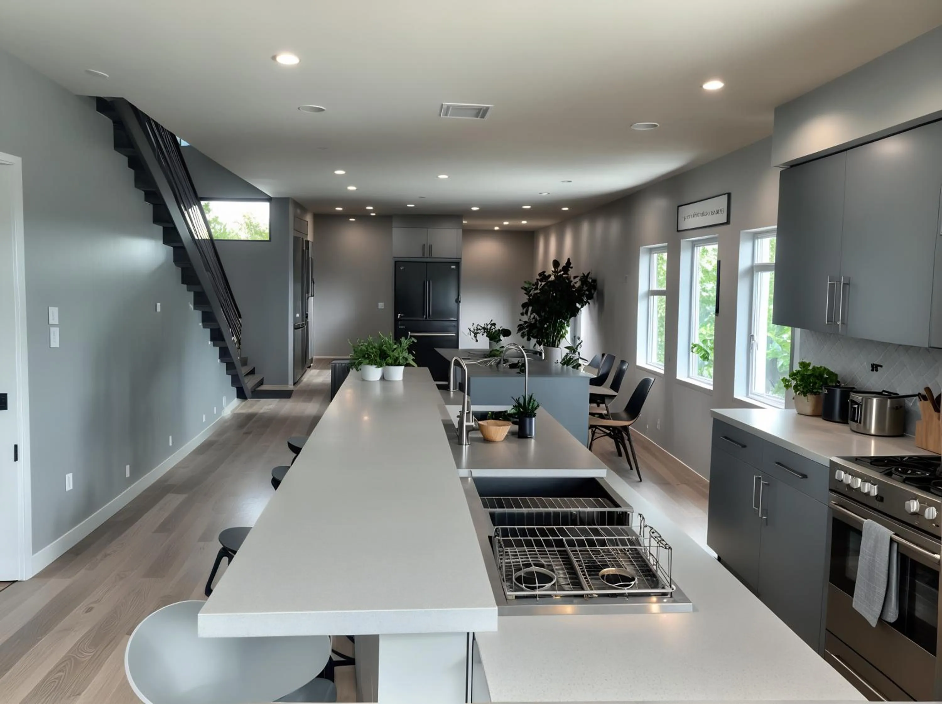 Kitchen or kitchenette in Hollywood Homes minutes to everything SPACIOUS AND FREE PARKING