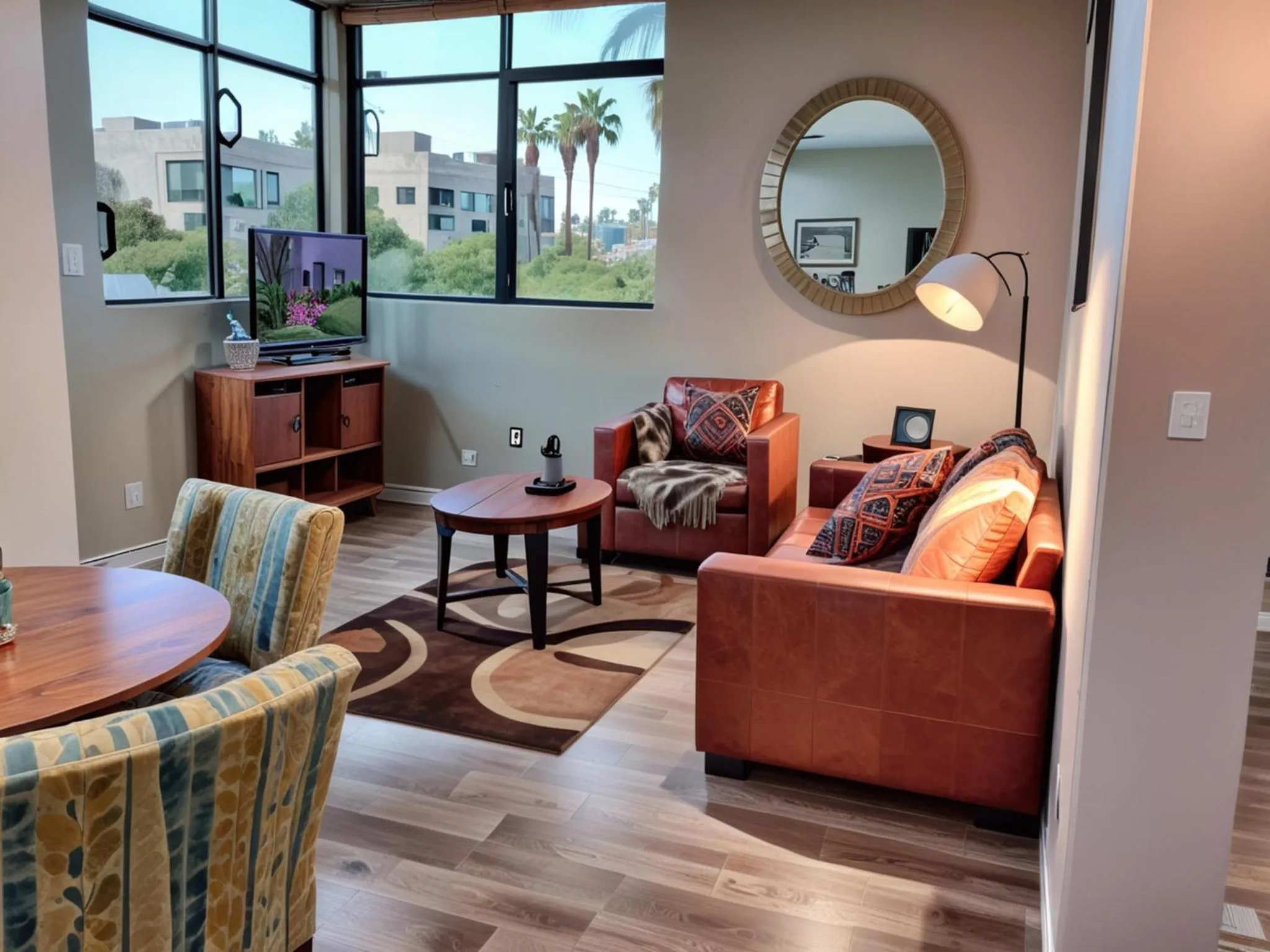 Living room in Hollywood Homes minutes to everything SPACIOUS AND FREE PARKING