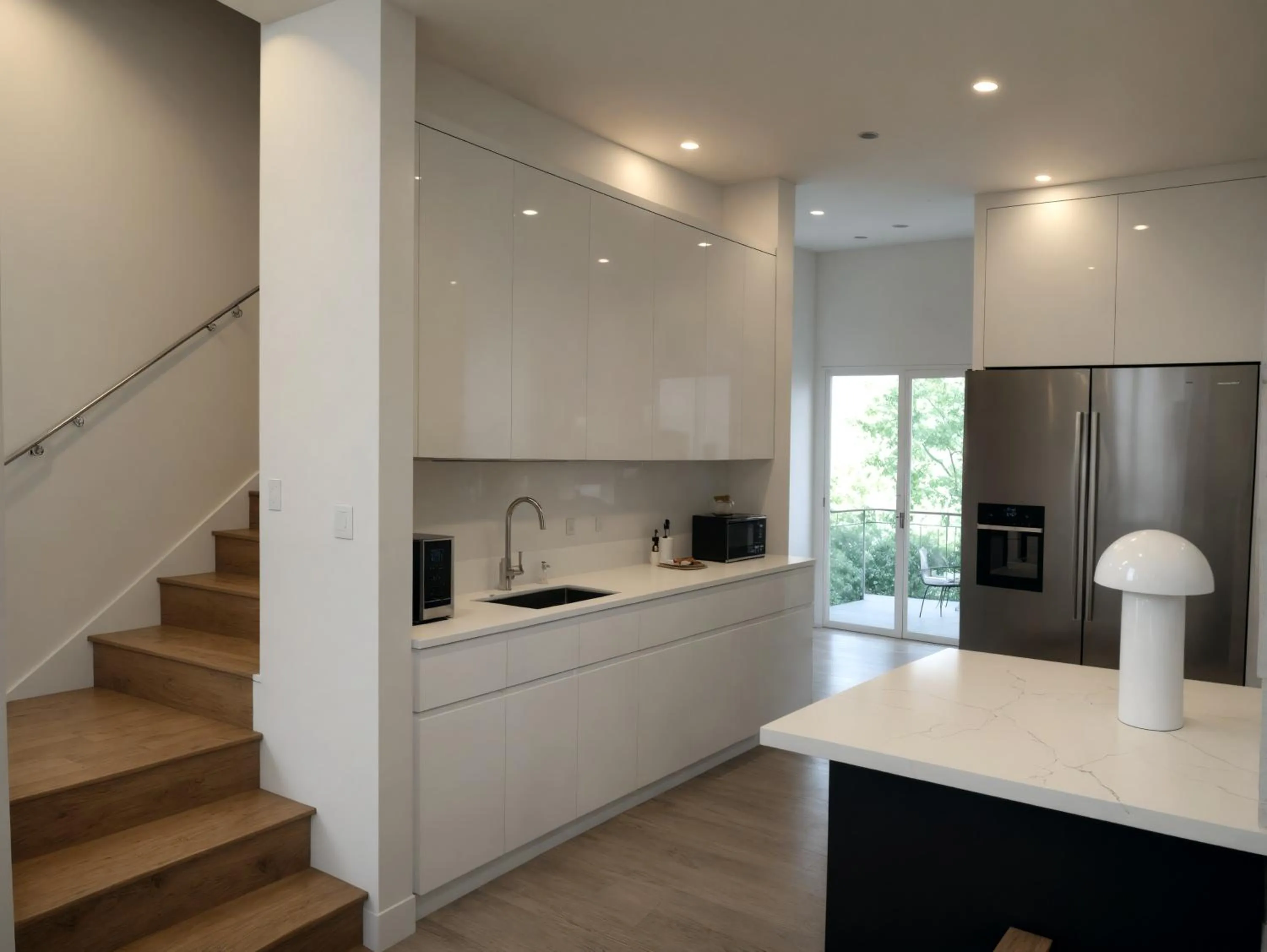 Kitchen or kitchenette in Hollywood Homes minutes to everything SPACIOUS AND FREE PARKING