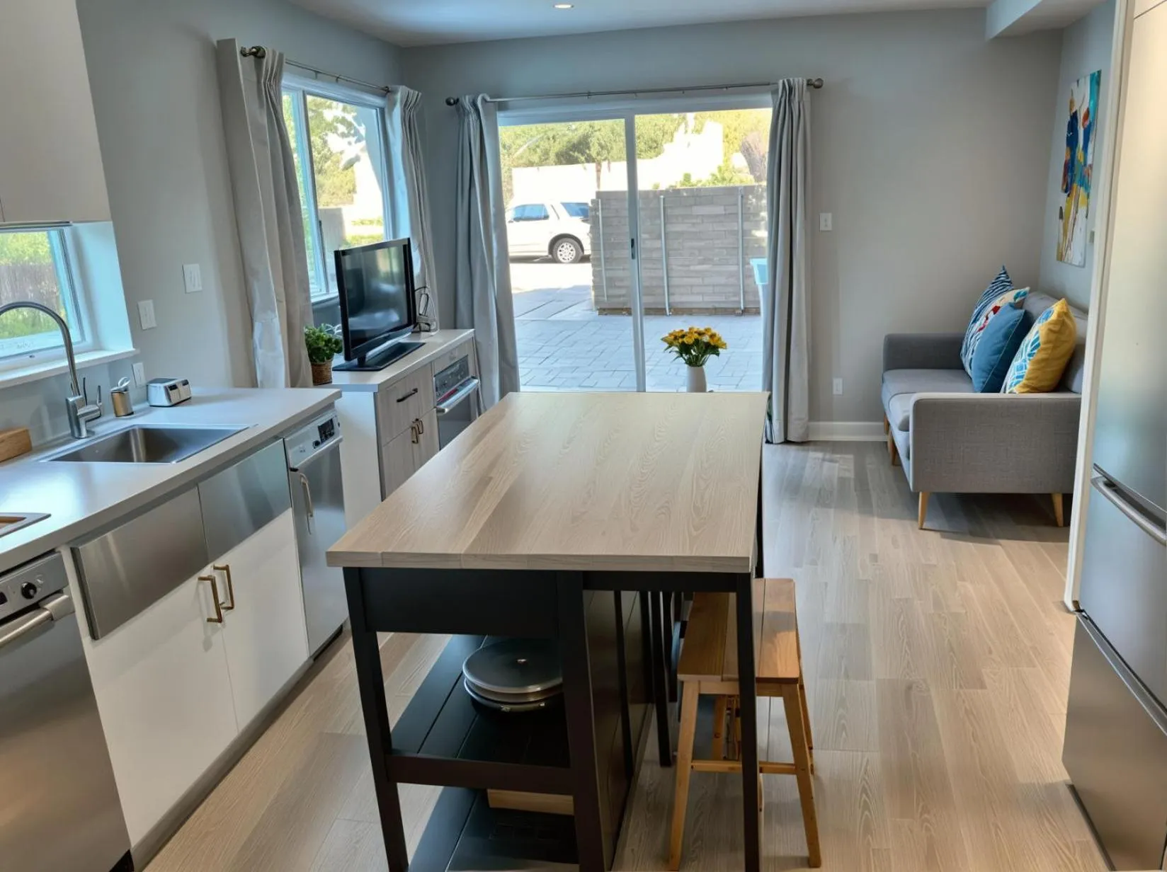 Kitchen or kitchenette in Hollywood Homes minutes to everything SPACIOUS AND FREE PARKING