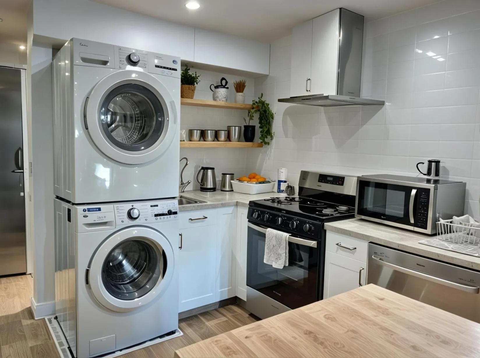 Kitchen or kitchenette in Hollywood Homes minutes to everything SPACIOUS AND FREE PARKING