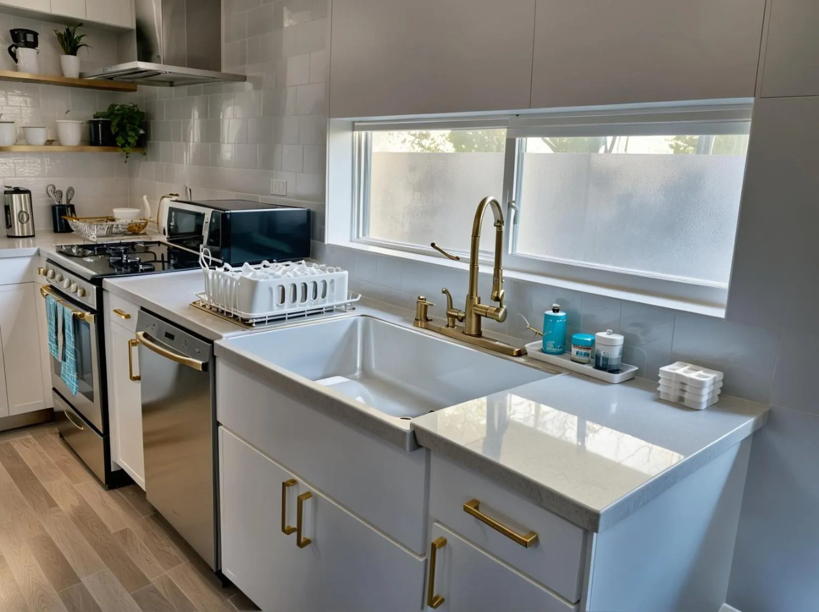 Kitchen or kitchenette in Hollywood Homes minutes to everything SPACIOUS AND FREE PARKING