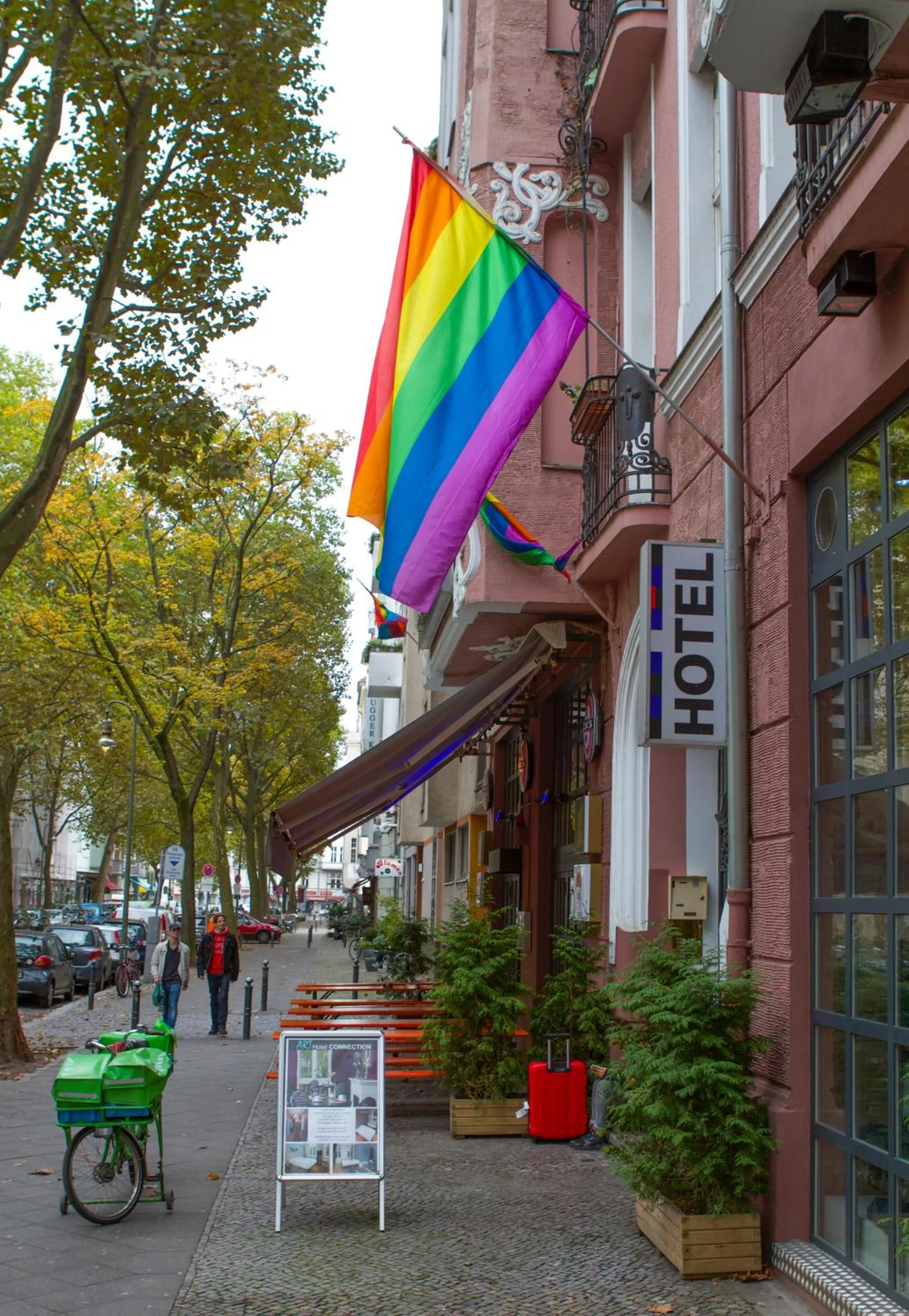 Property building in ArtHotel Connection